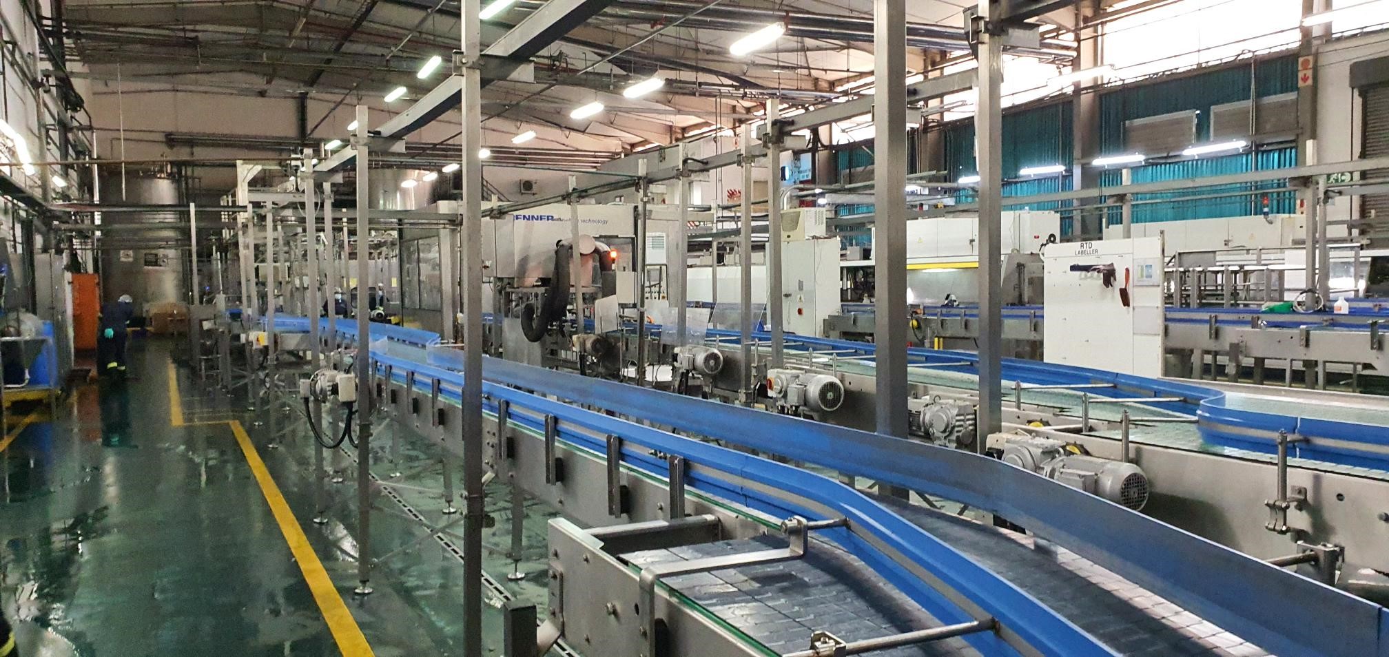LC608 Linea imbott. in vetro usata X sidro 32000 BPH in vendita - foto 5