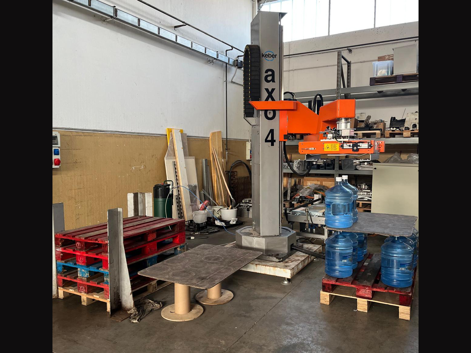 PAL48 Pallettizzatore usato KEBER AXO4 700 bph  in vendita - foto 2