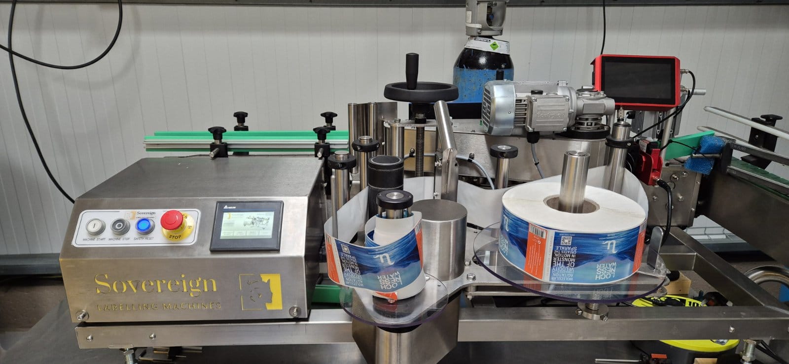 ET252 Etichettatrice SOVEREIGN usata 2500 bph in vendita - foto 4