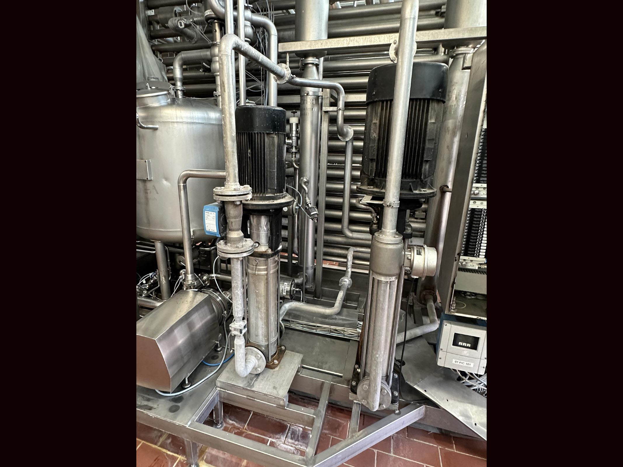 LC533 Sala preparazione latte UHT GEA Finnah 13000 l/h  in vendita - foto 7