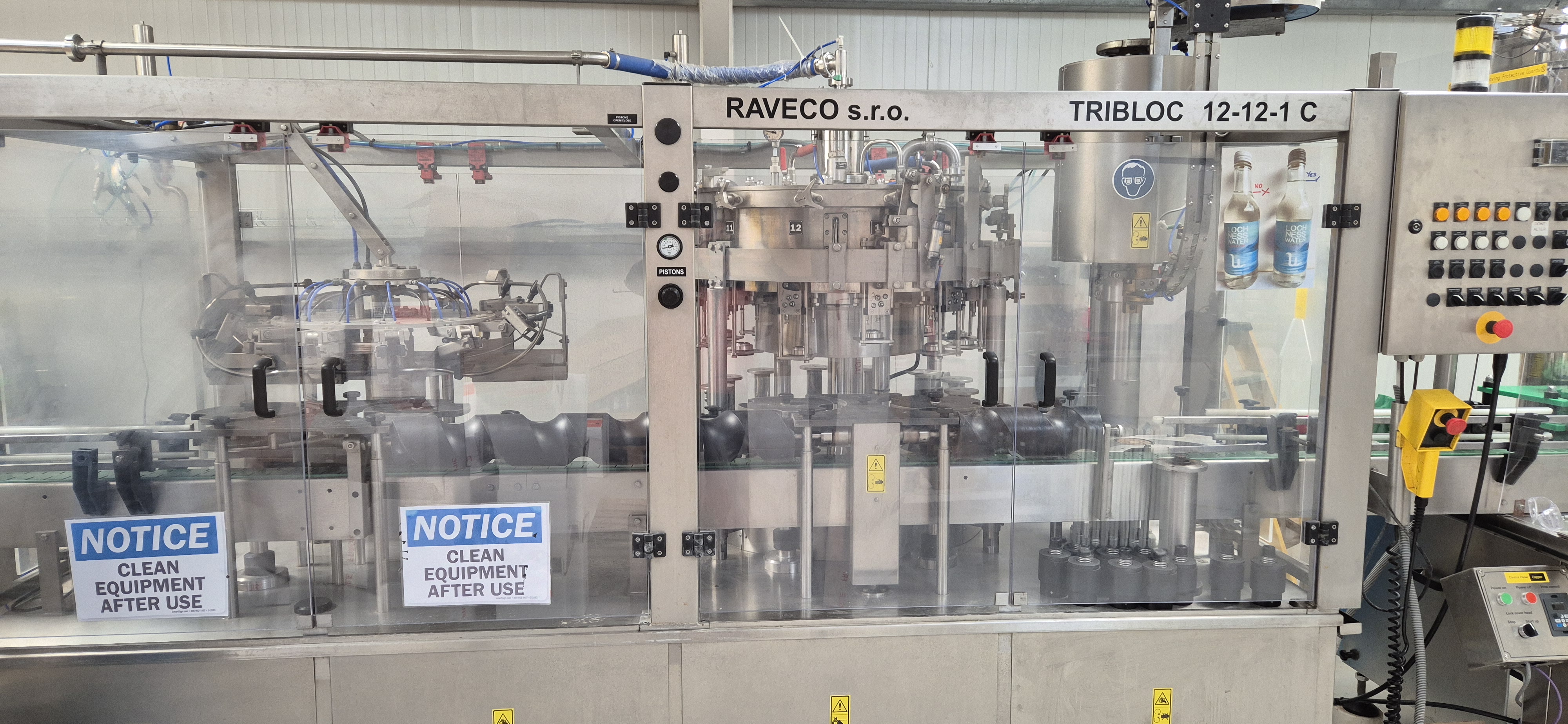 M330 Triblocco usato Raveco 12-12-1 - 2500 bott/ora in vendita - foto 1