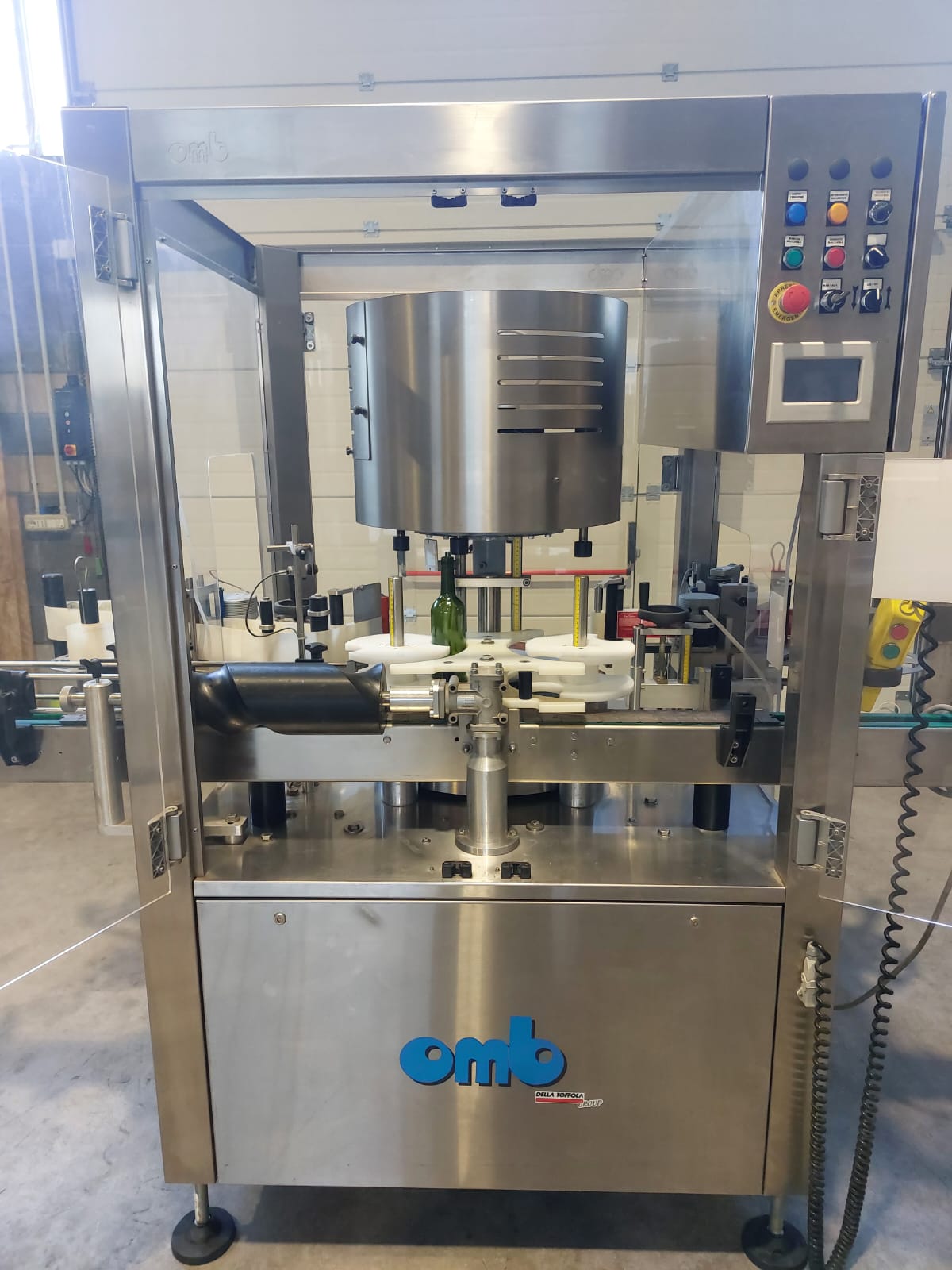 ET251 Etichettatrice OMB usata 4 teste 3000 bph in vendita - foto 3