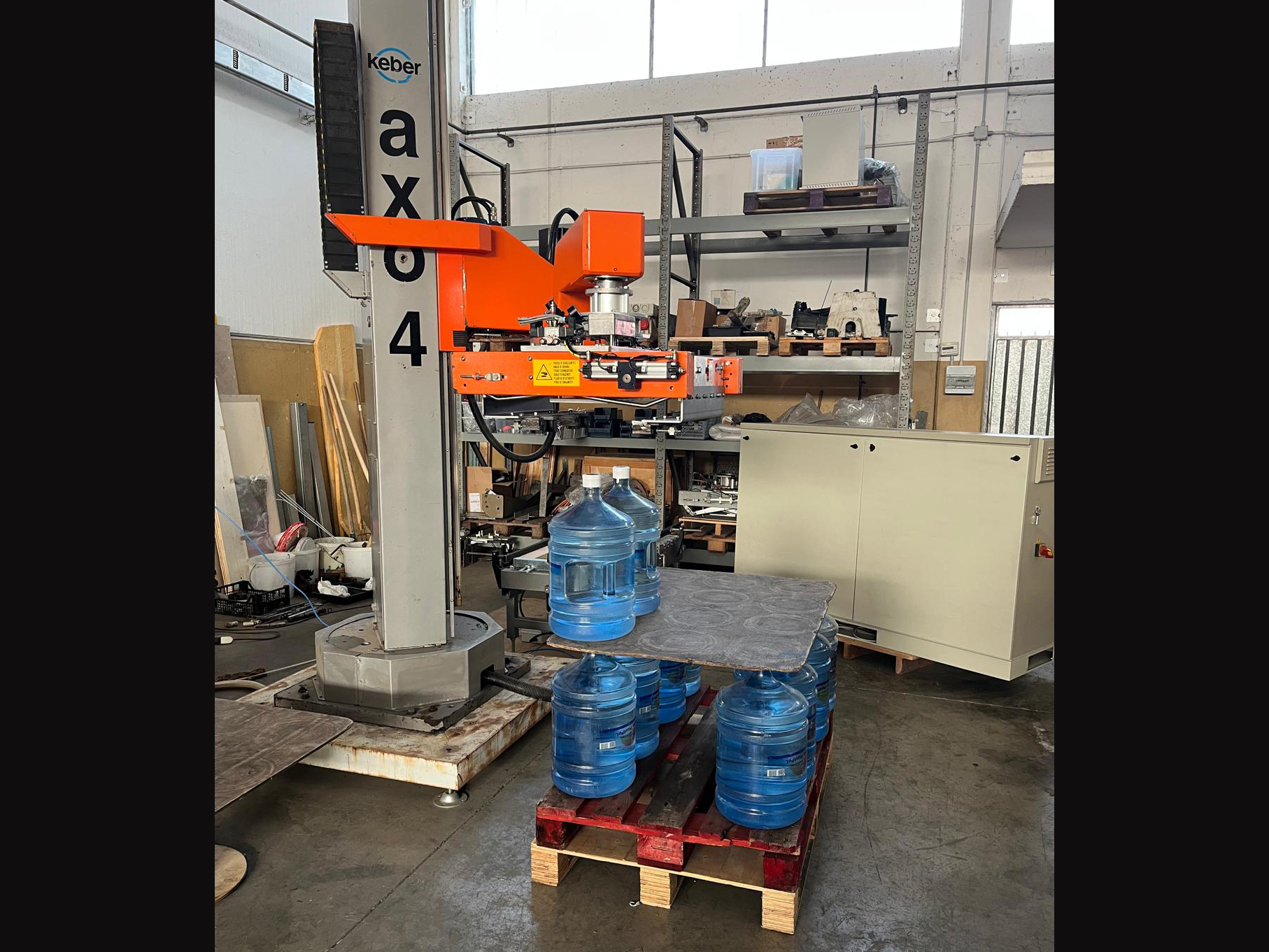 PAL48 Pallettizzatore usato KEBER AXO4 700 bph  in vendita - foto 4