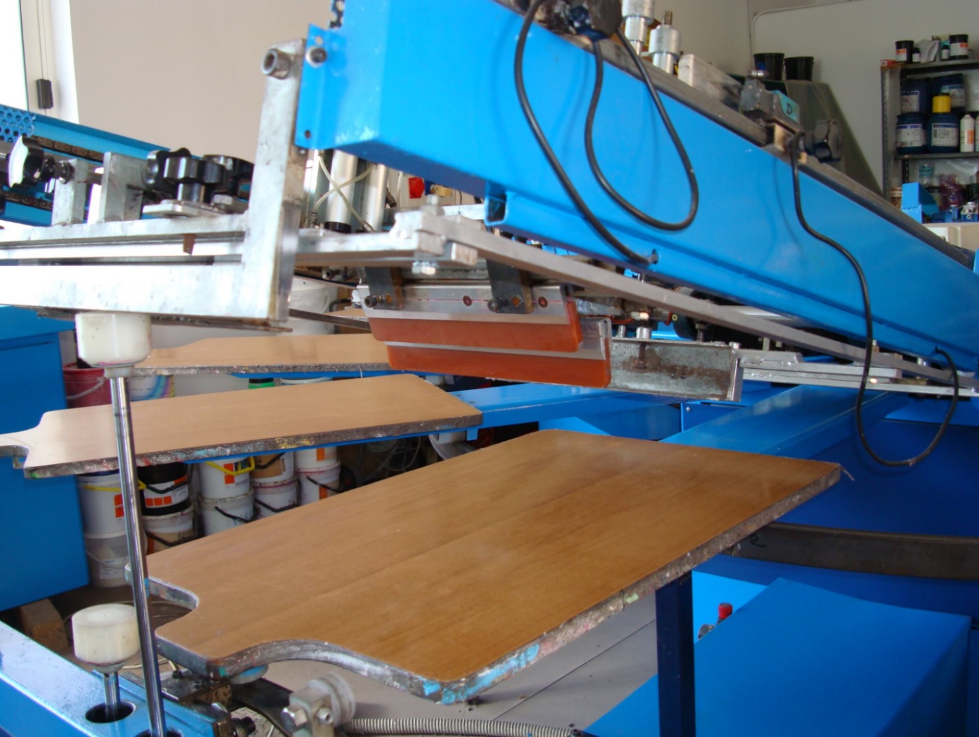 giostra serigrafica 5 colori 8 postazioni in vendita - foto 4