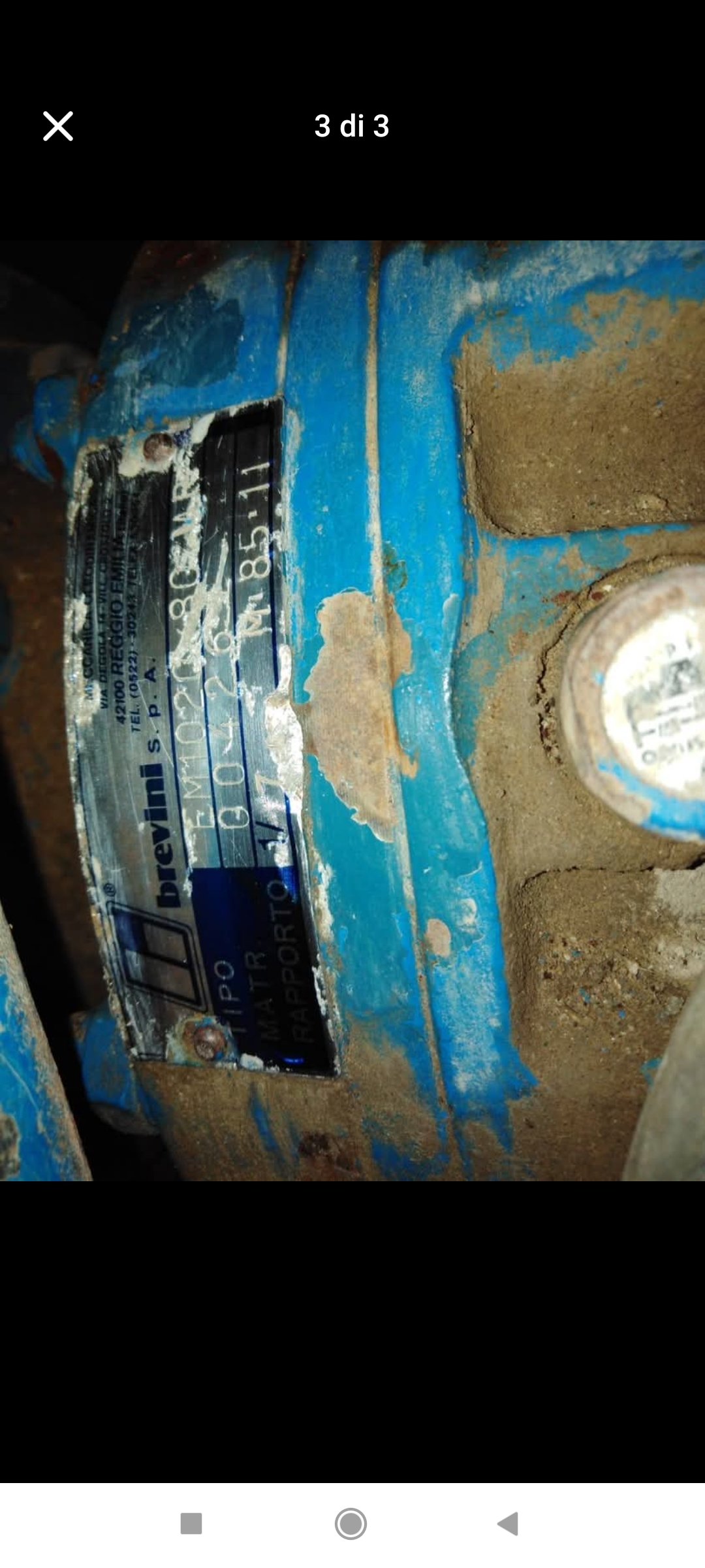 Verricello argano riduttore Brevini 2000kg in vendita - foto 2