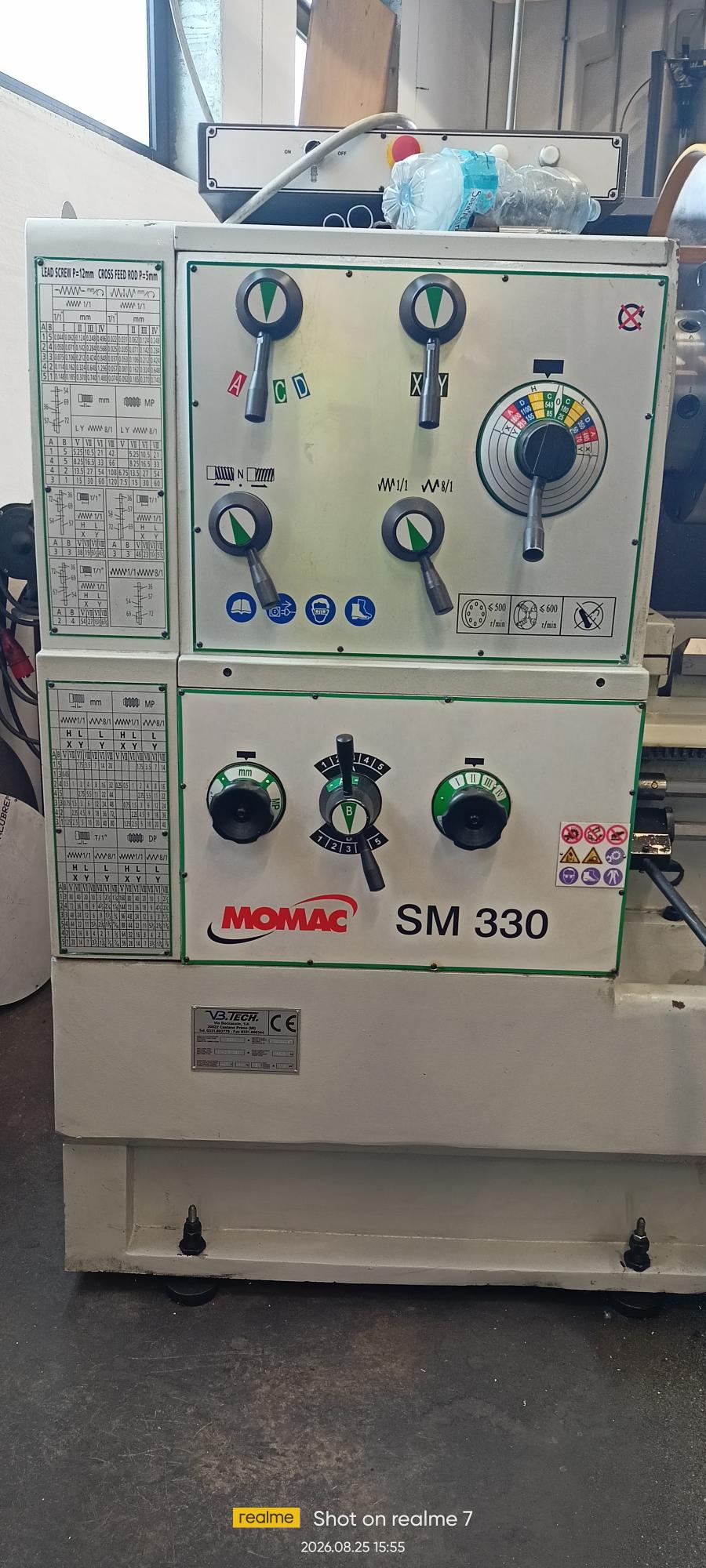 Tornio Parallelo MOMAC Mod.SM330 – Anno 2024 in vendita - foto 3