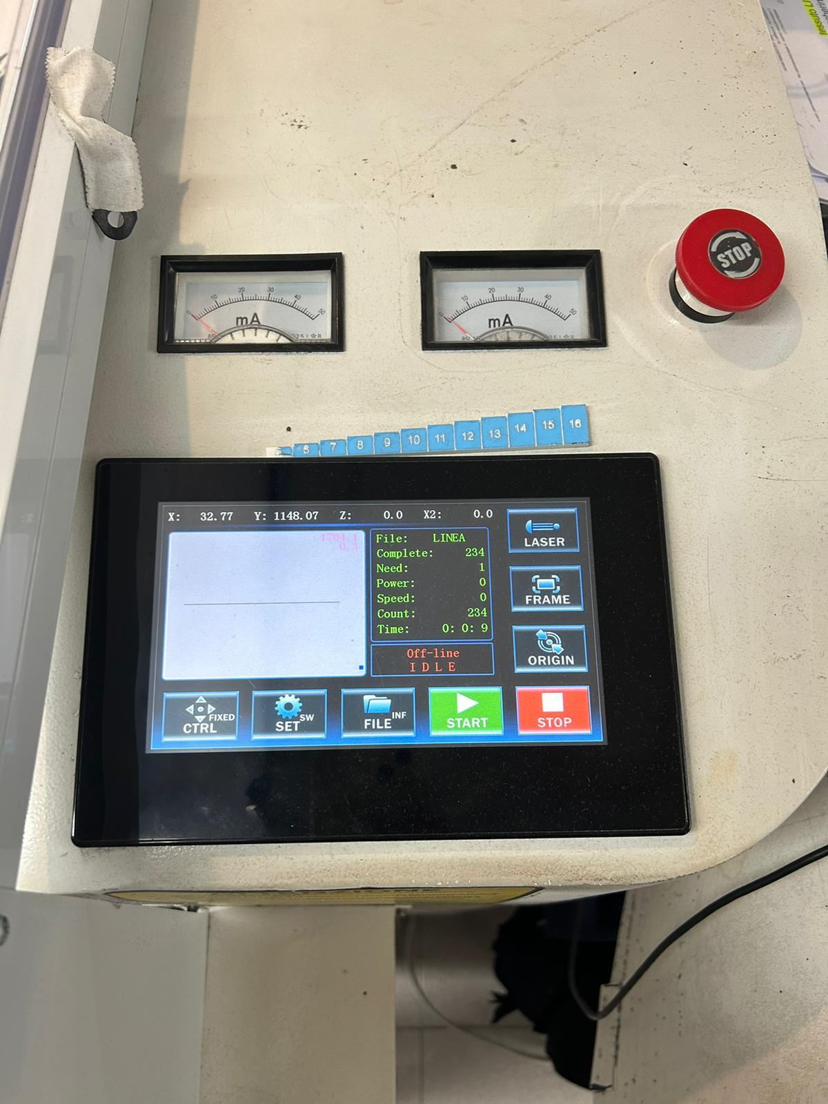 MACCHINA TAGLIO LASER LC-1812-AT-SCCD-120W  in vendita - foto 11