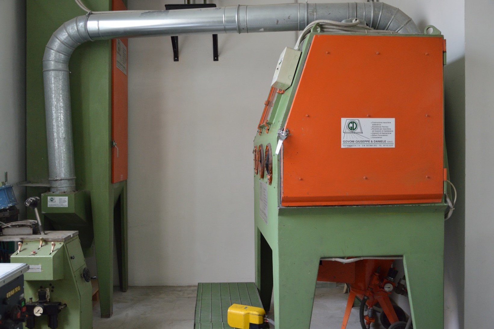 SABBIATRICE PNEUMATICA tipo GD.PN. 24/1500   in vendita - foto 2