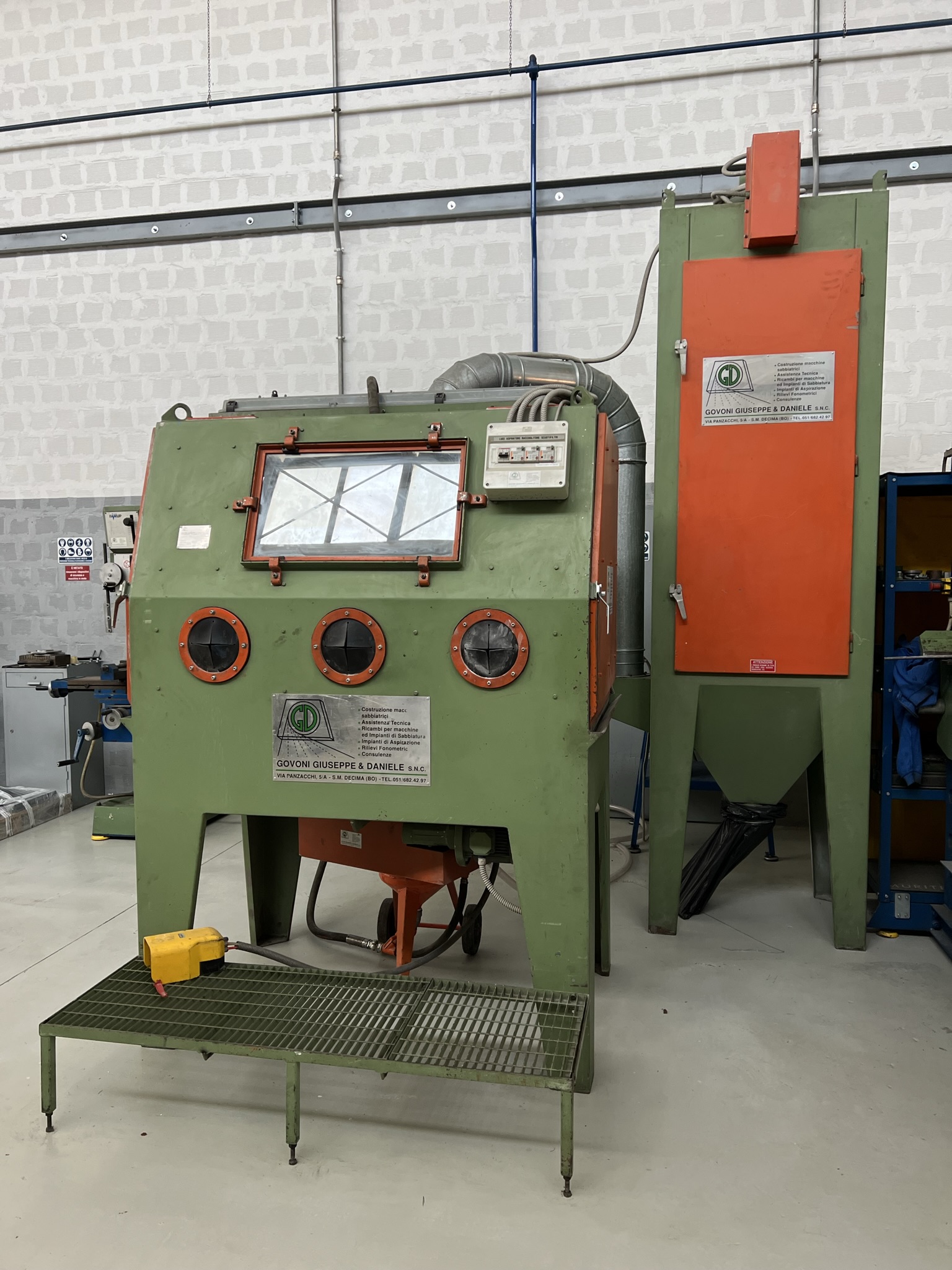 SABBIATRICE PNEUMATICA tipo GD.PN. 24/1500   in vendita - foto 6