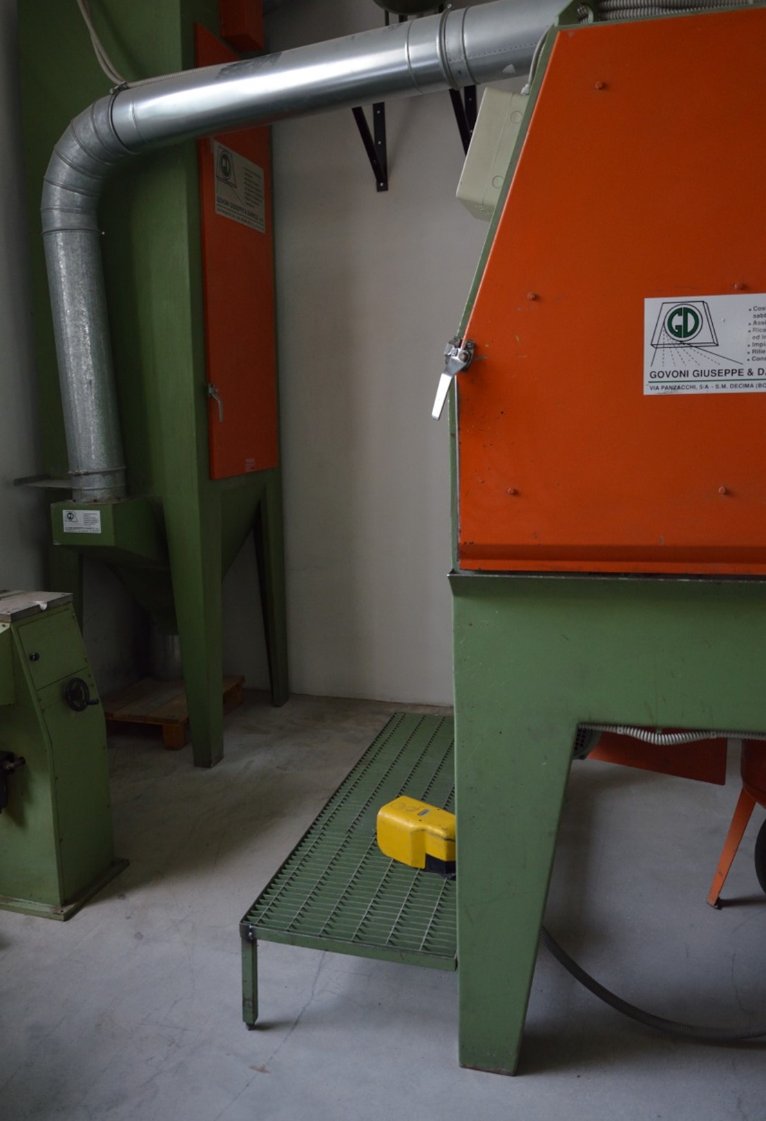SABBIATRICE PNEUMATICA tipo GD.PN. 24/1500   in vendita - foto 7