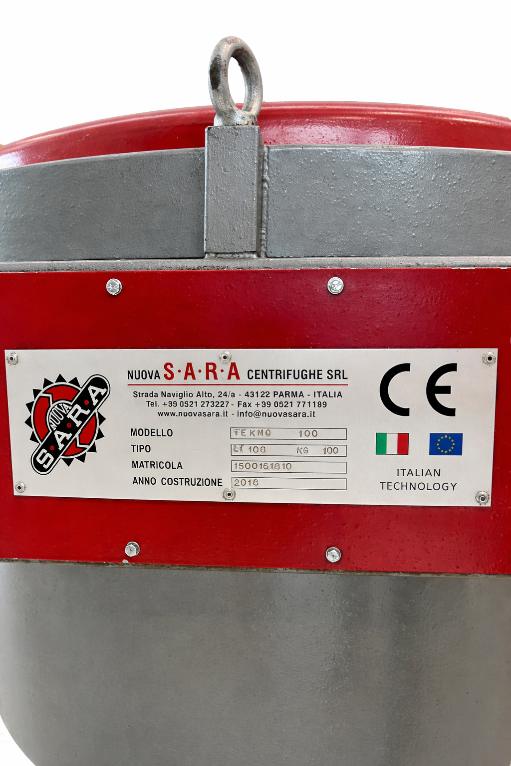 CENTRIFUGA NUOVA SARA TEKNO100 CON 7 CESTELLI E PARANCO in vendita - foto 8