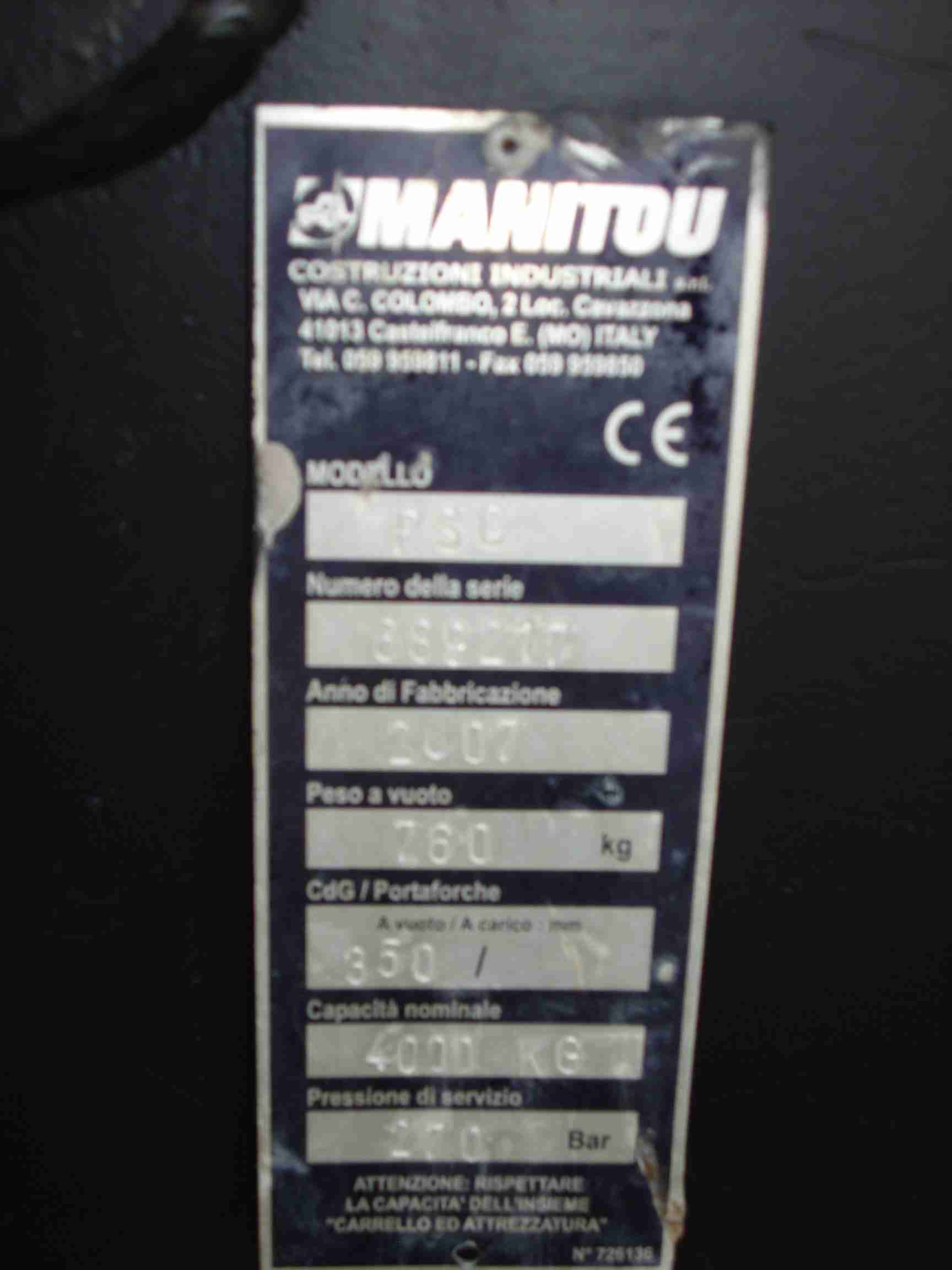 Pinza posacentine PSC4000 in vendita - foto 3