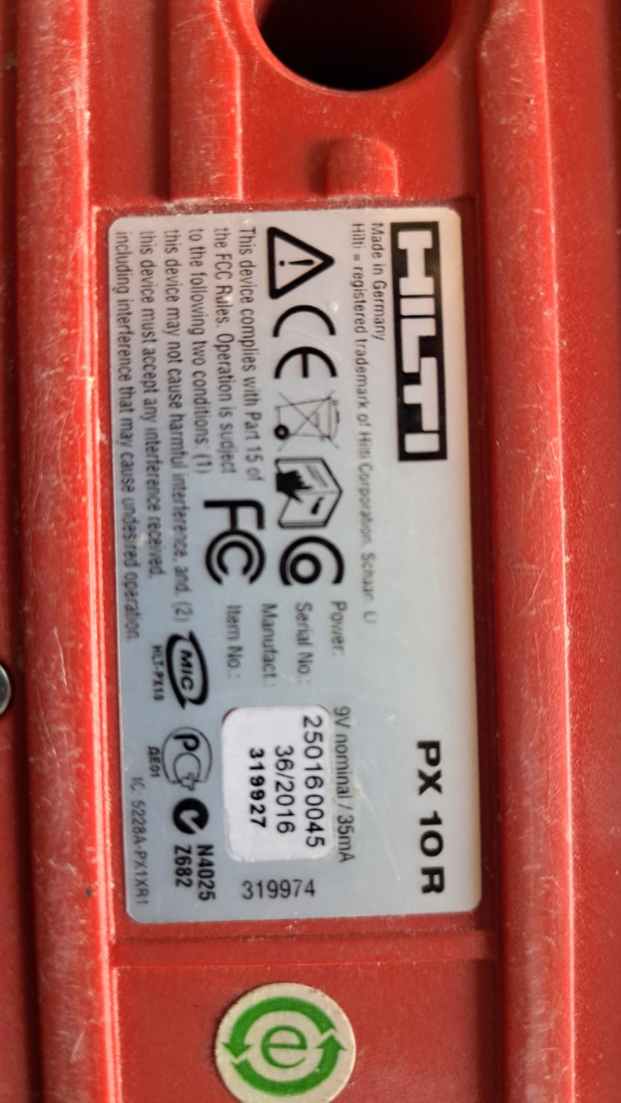 Multidetector Hilti PS50 in vendita - foto 5