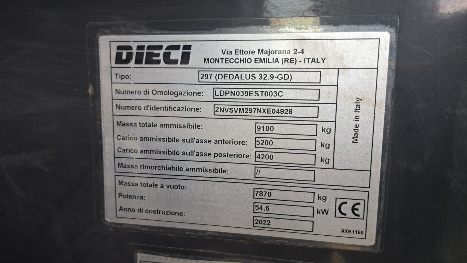 Sollevatore telescopico Dieci Dedalus 32.9 GD in vendita - foto 15