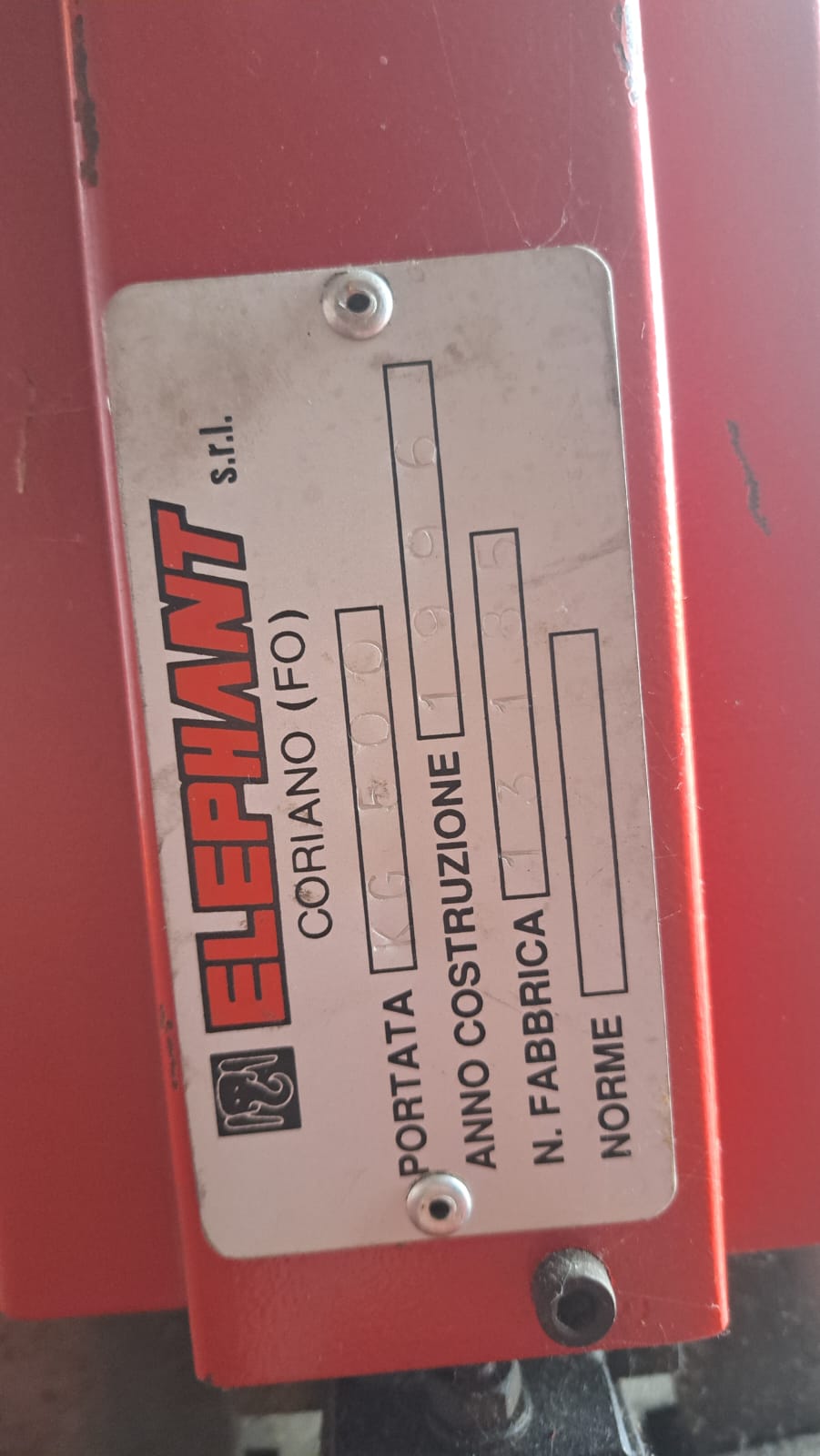 Pinza per sollevamento lastre Elephant in vendita - foto 5