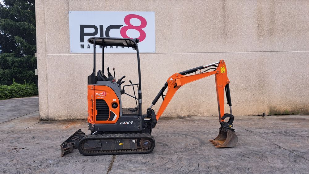 Miniescavatore cingolato Doosan DX17Z in vendita - foto 4