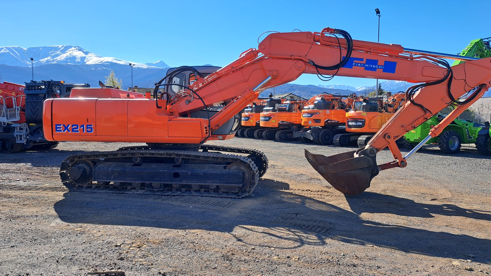Escavatore cingolato Fiat Hitachi EX215 in vendita - foto 4