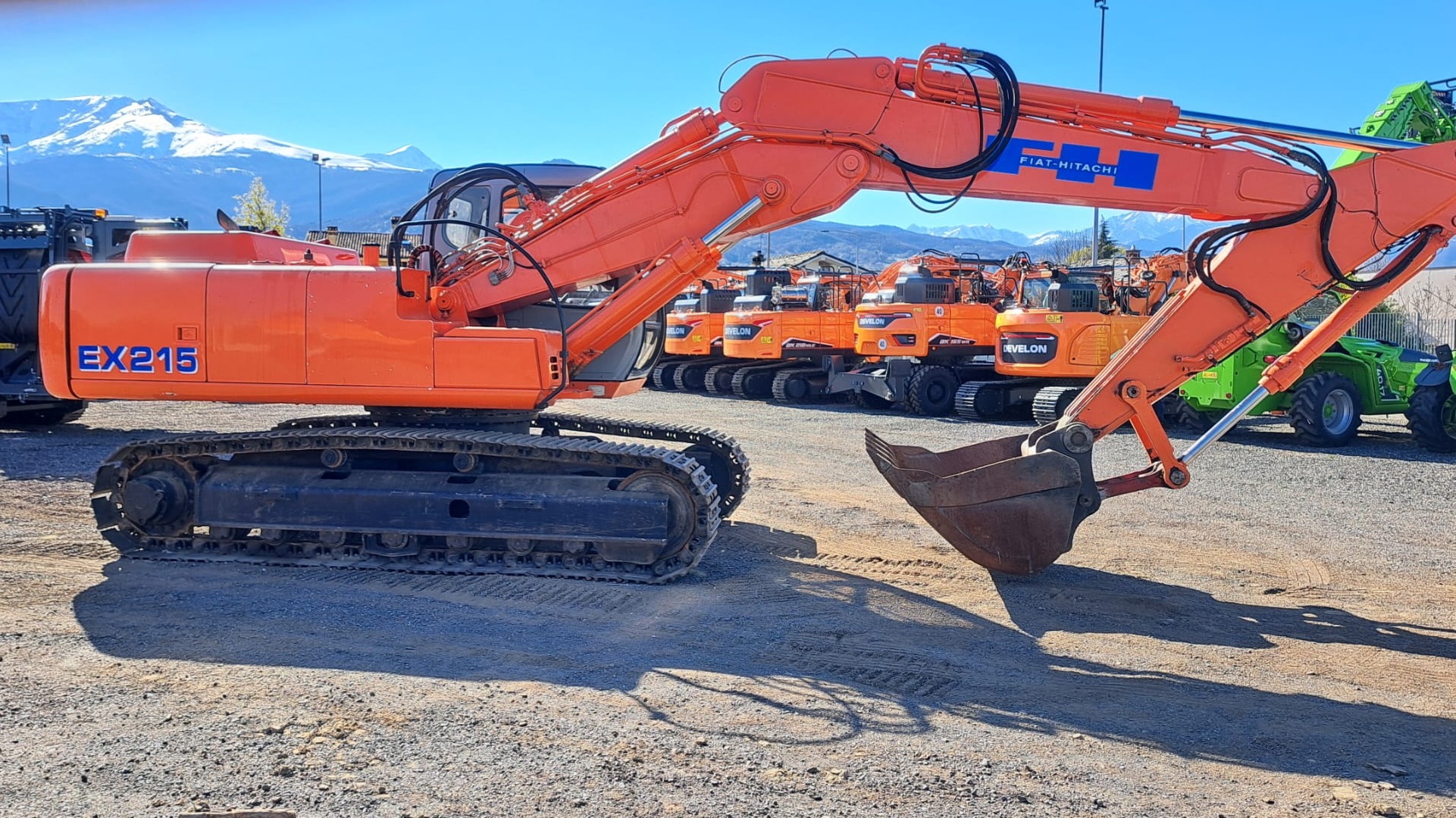 Escavatore cingolato Fiat Hitachi EX215 in vendita - foto 11