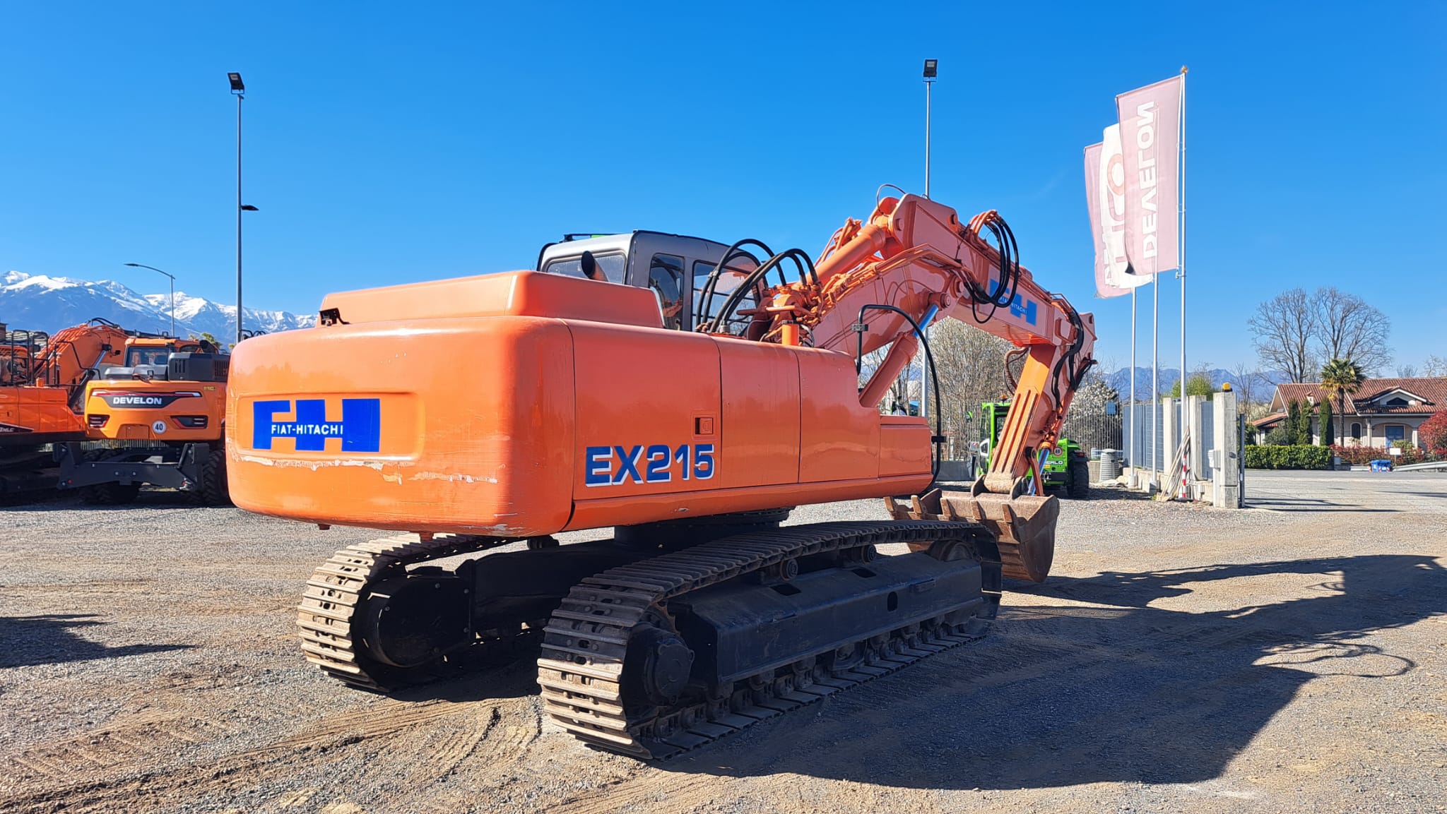 Escavatore cingolato Fiat Hitachi EX215 in vendita - foto 2
