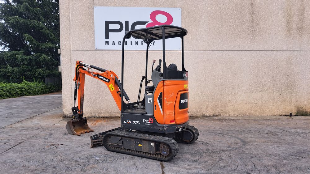Miniescavatore cingolato Doosan DX17Z in vendita - foto 3