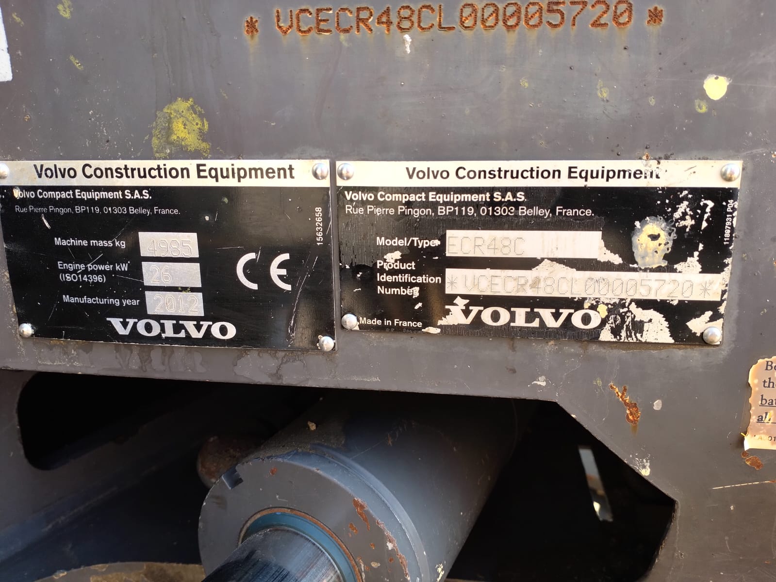 Escavatore cingolato Volvo ECR48C in vendita - foto 4