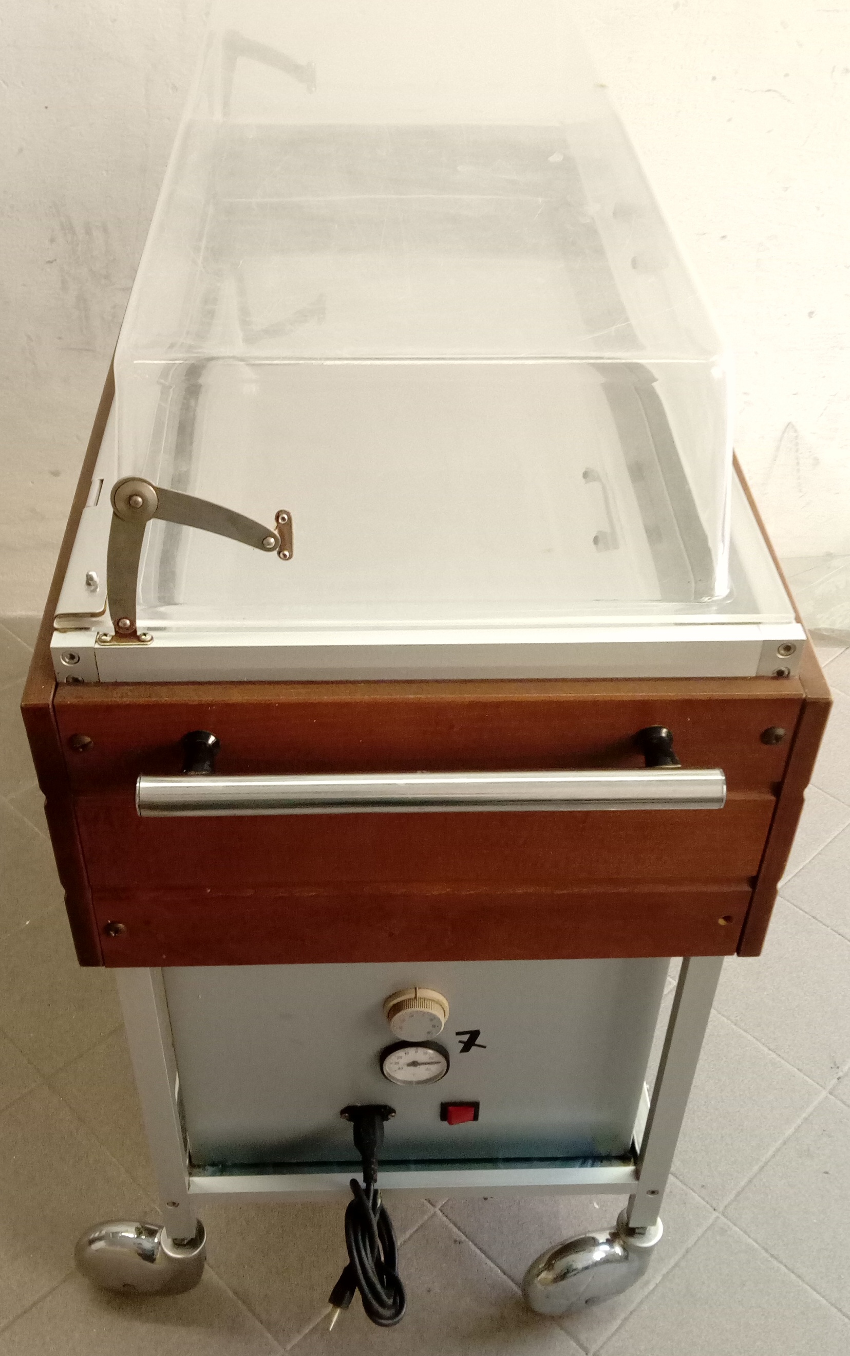 Carrello caldo freddo con motore 220 Volt incorporato in vendita - foto 7