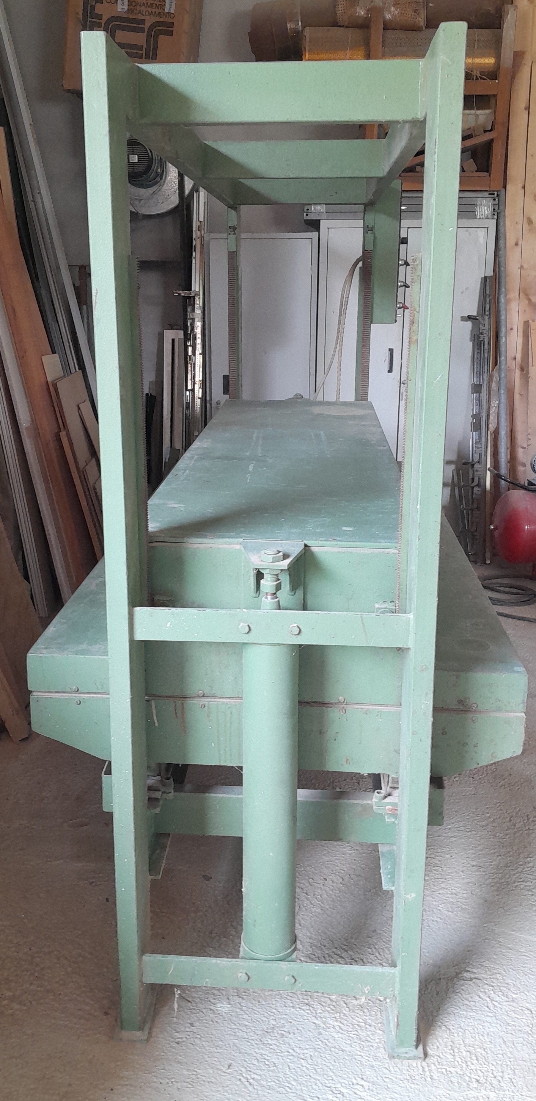 Pressa ad aria compressa misure piano  100 x  220 cm in vendita - foto 2