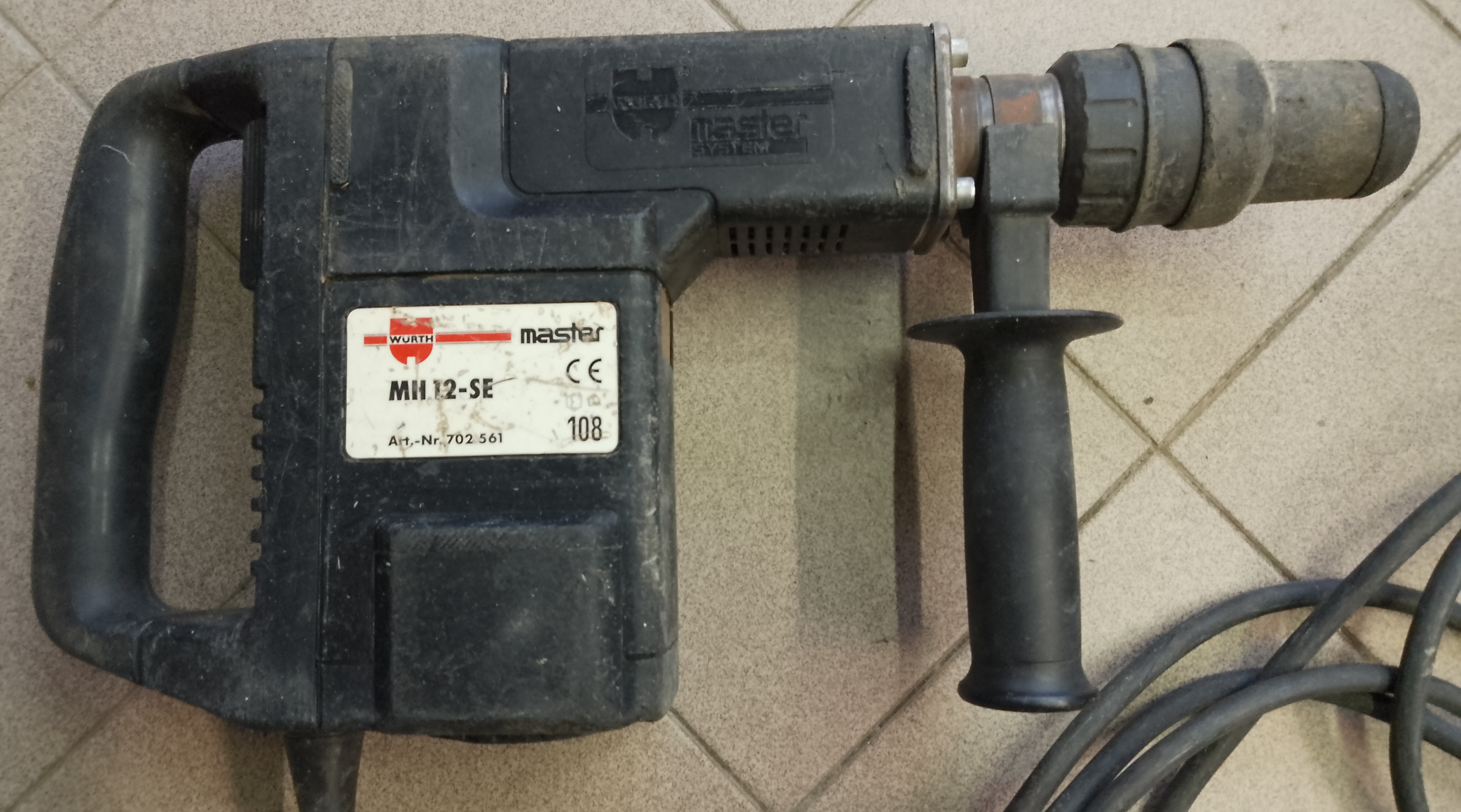 Martello Demolitore Wurth MH 12-SE attacco SDS max  in vendita - foto 2