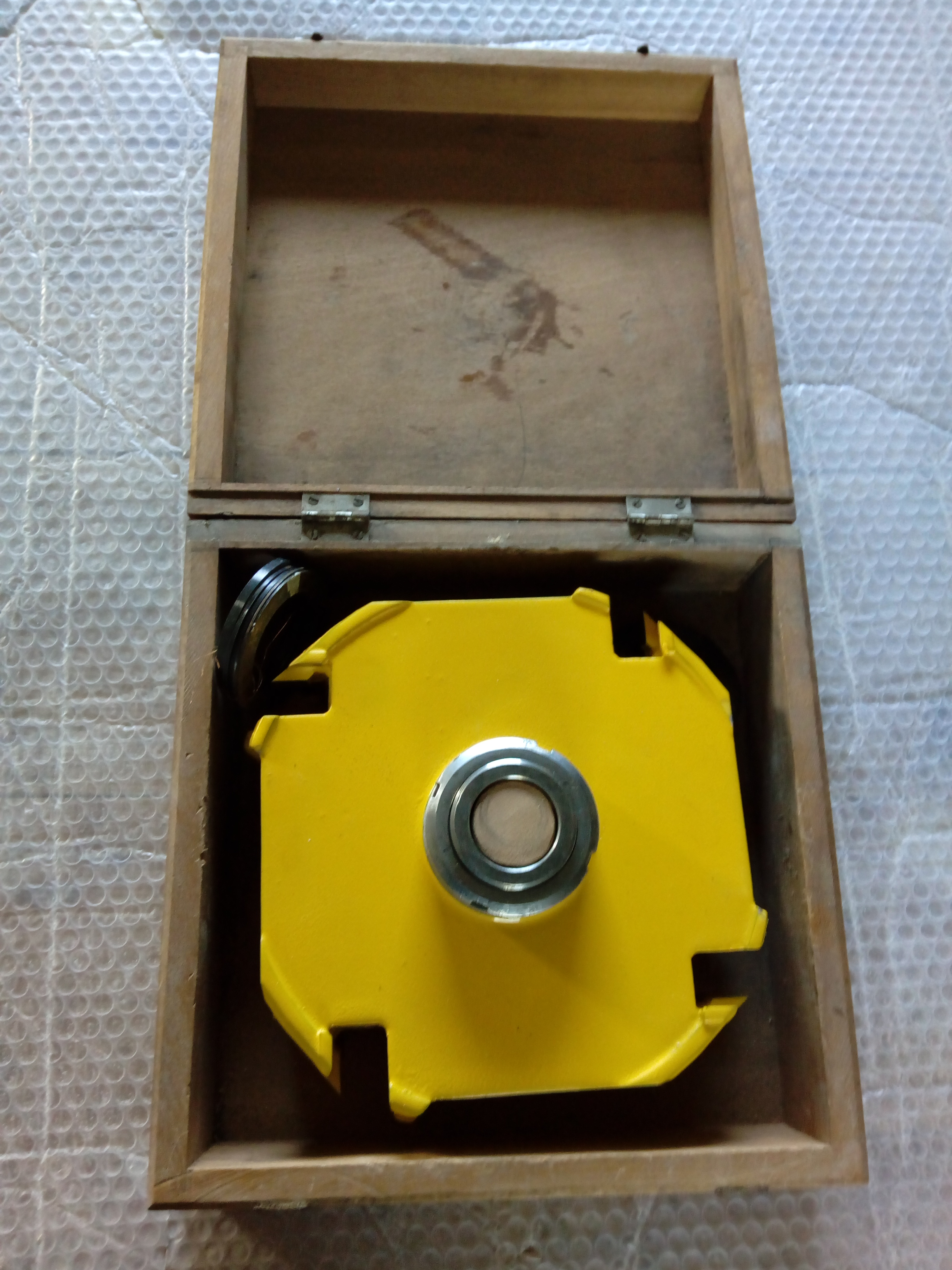 Frese per legno TRIS Tenoni Omas misura 24 cm. 15° in vendita - foto 2