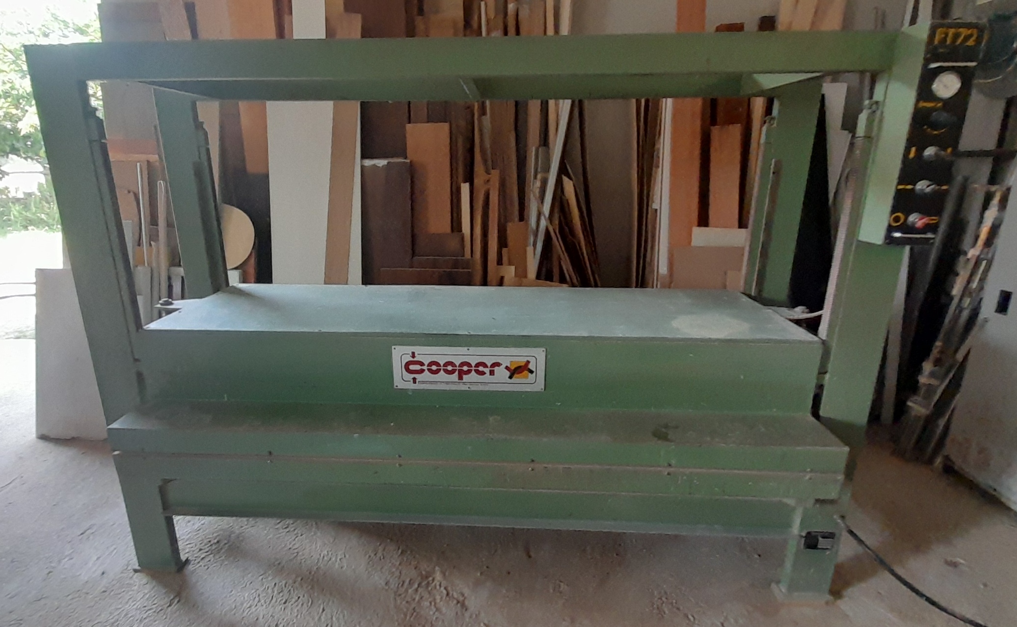 Pressa ad aria compressa misure piano  100 x  220 cm in vendita - foto 1