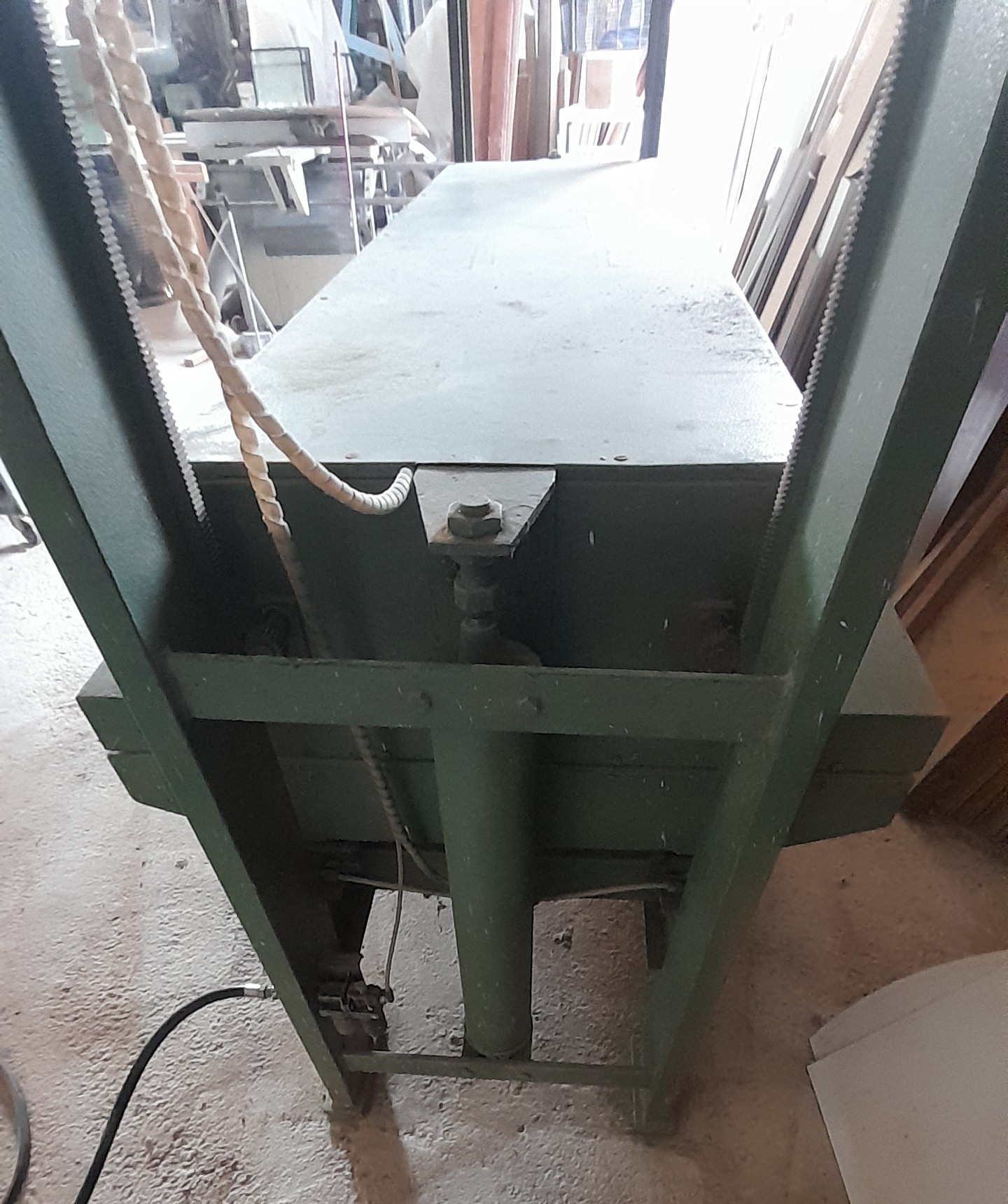 Pressa ad aria compressa misure piano  100 x  220 cm in vendita - foto 5