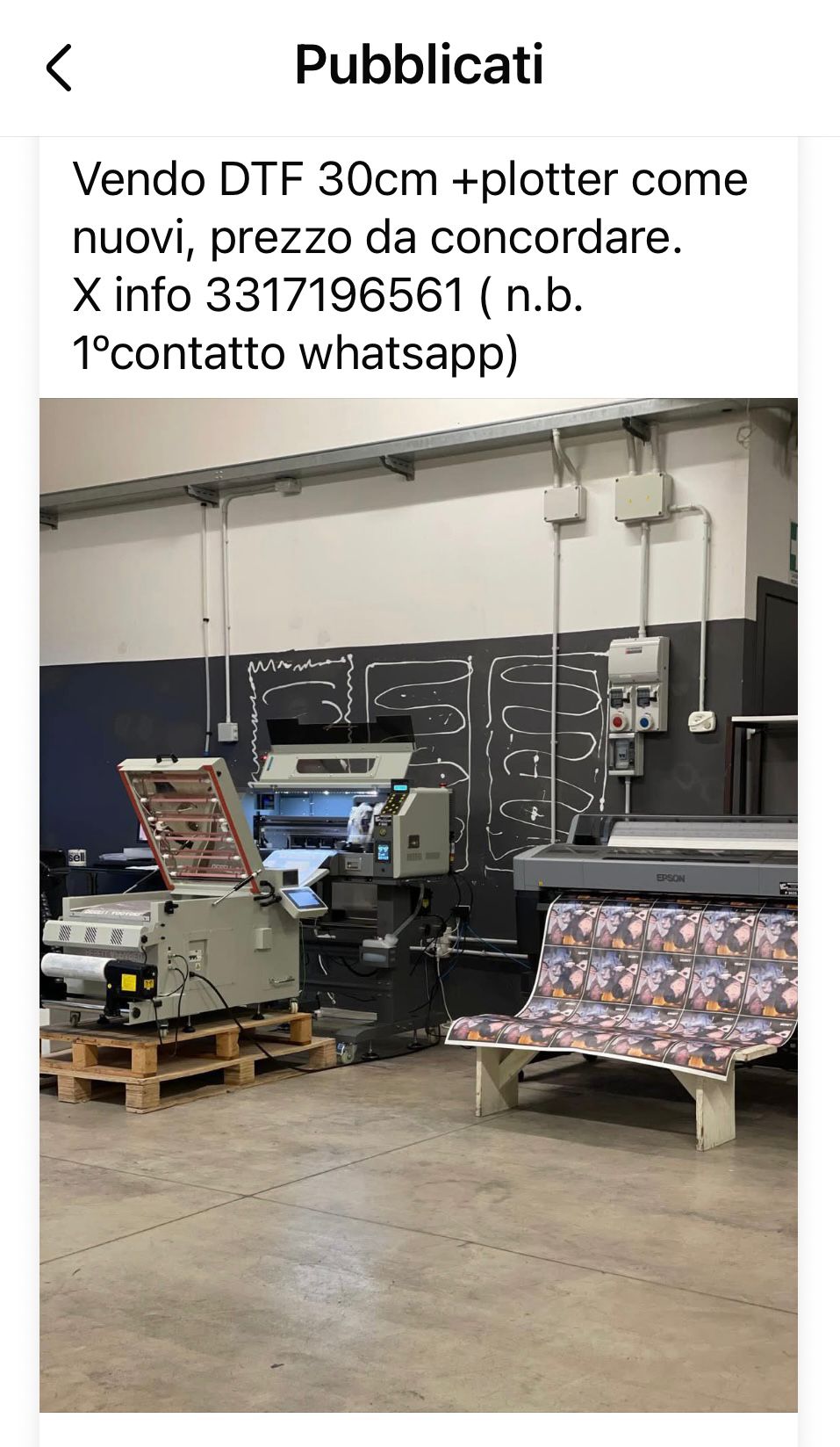plotter epson.  in vendita - foto 1