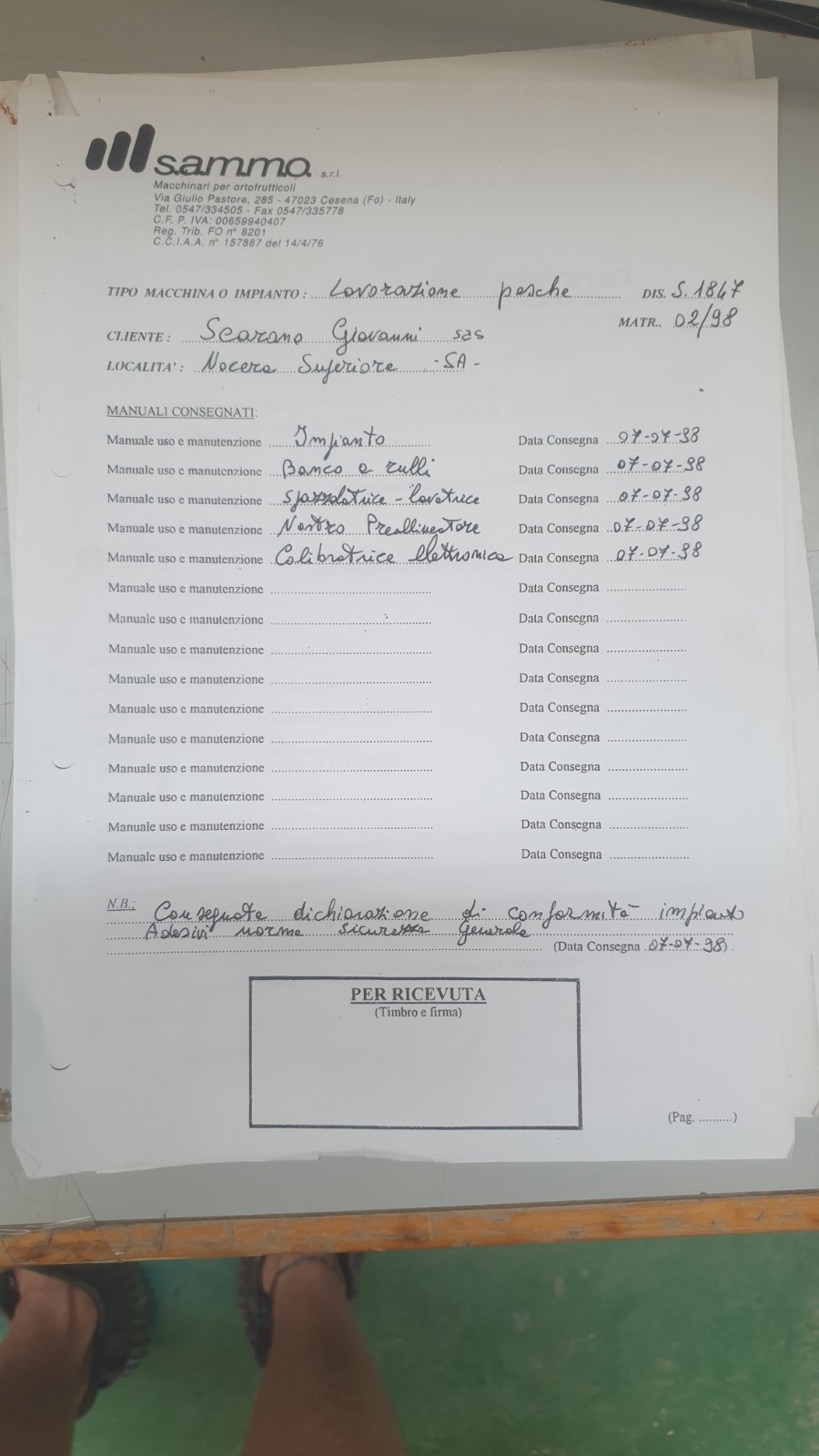 Calibratrice per pesche e ogni tipologia di agrume in vendita - foto 7