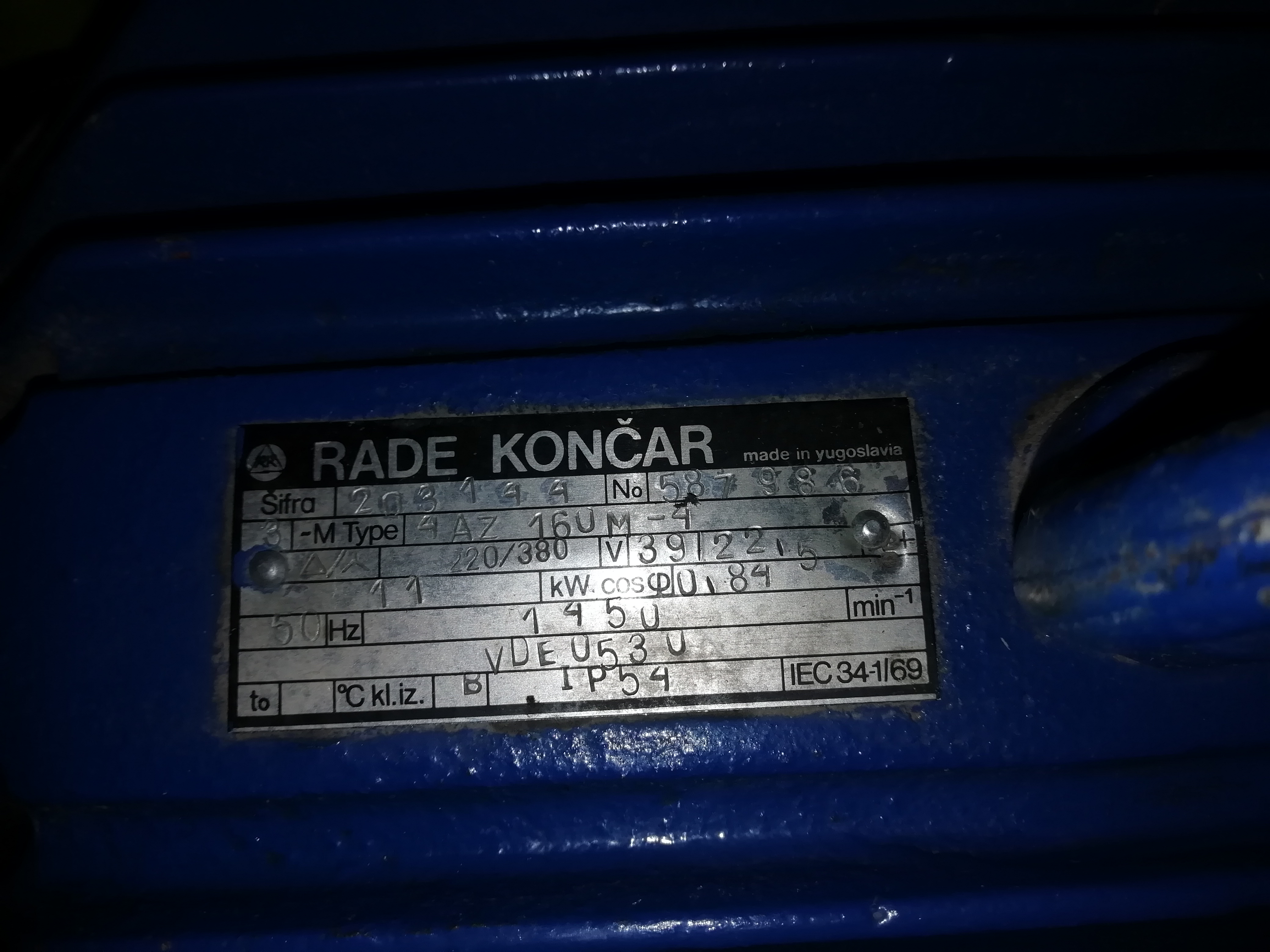Motore trifase RADE KONCAR in vendita - foto 2
