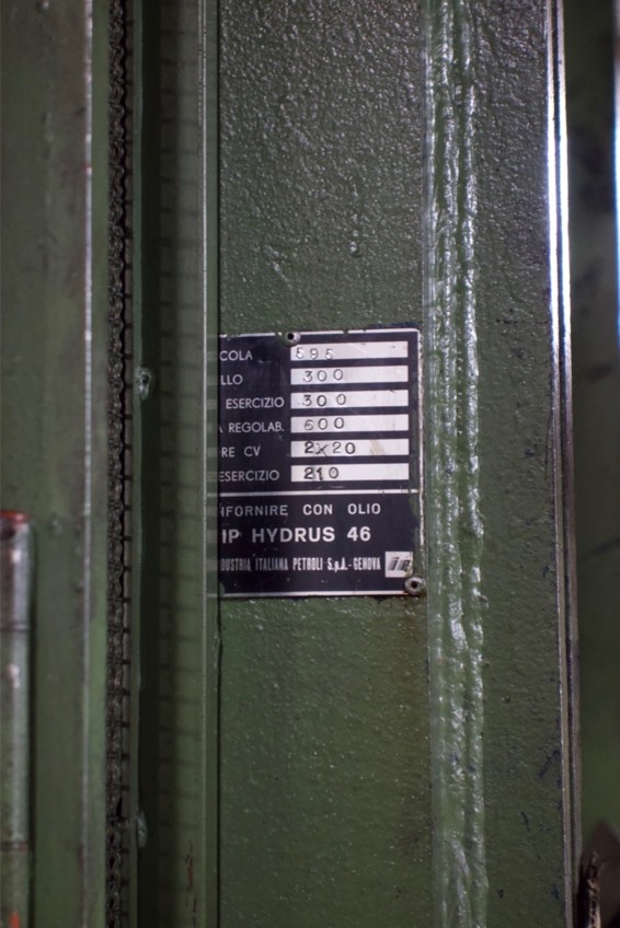 Pressa idraulica  AUDANT 300 TON in vendita - foto 2