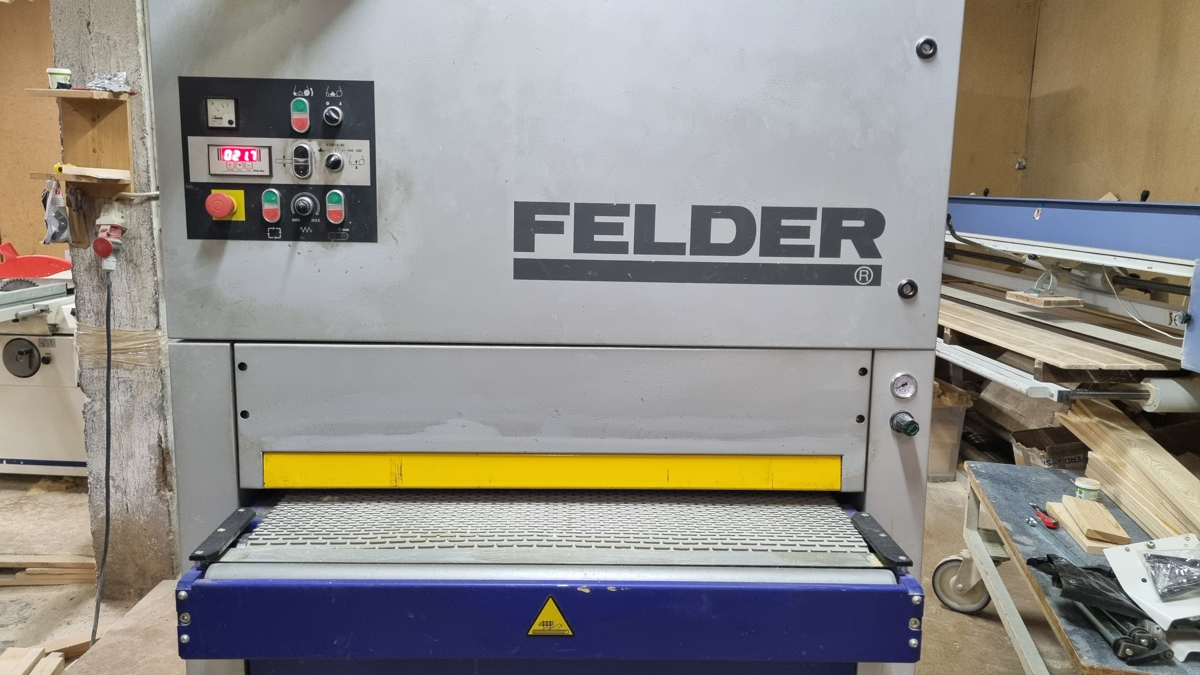 Levigatrice a nastro largo Felder FW 950 C in vendita - foto 12