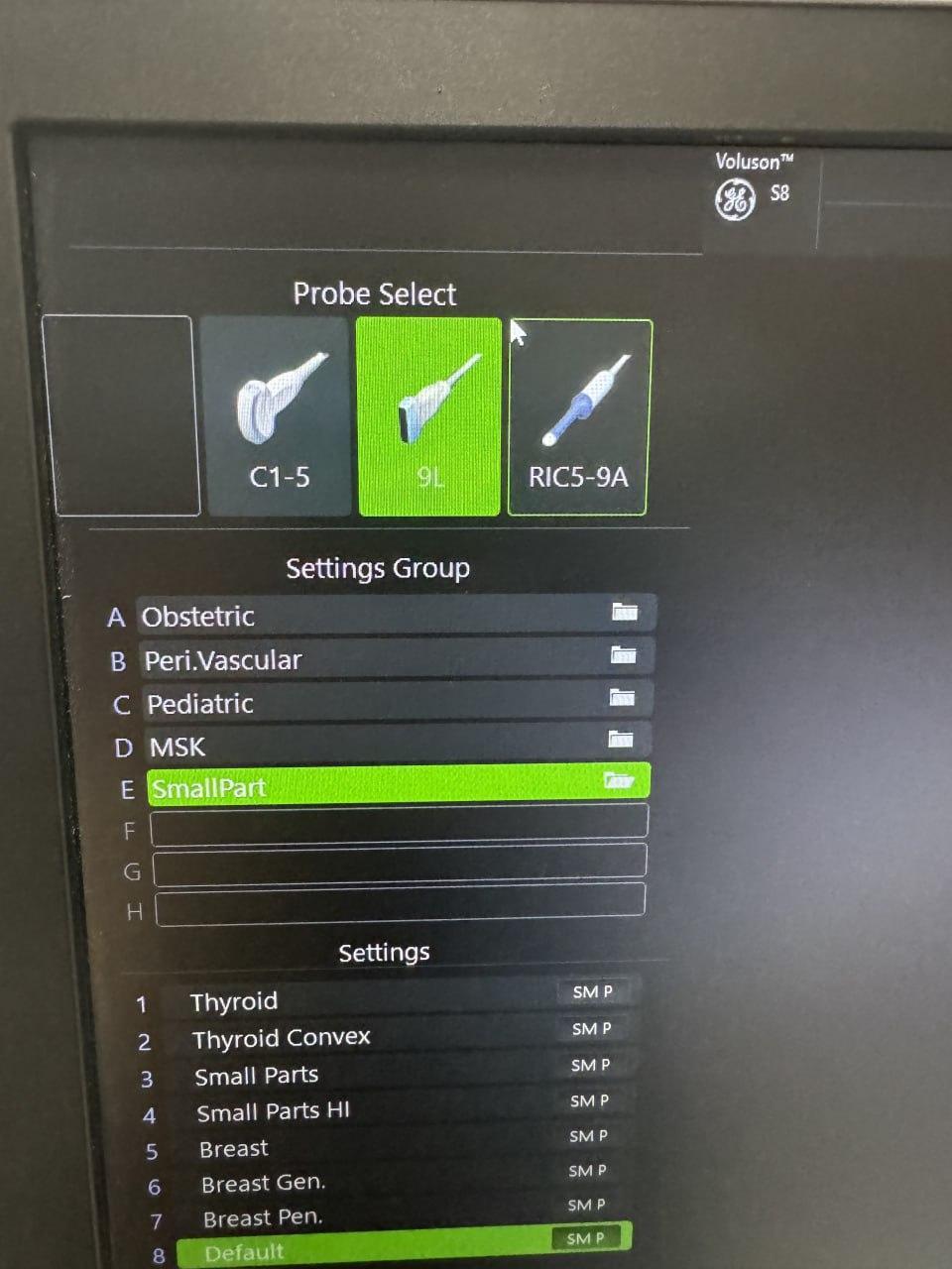 Ecografo GE Voluson S8 in vendita - foto 7
