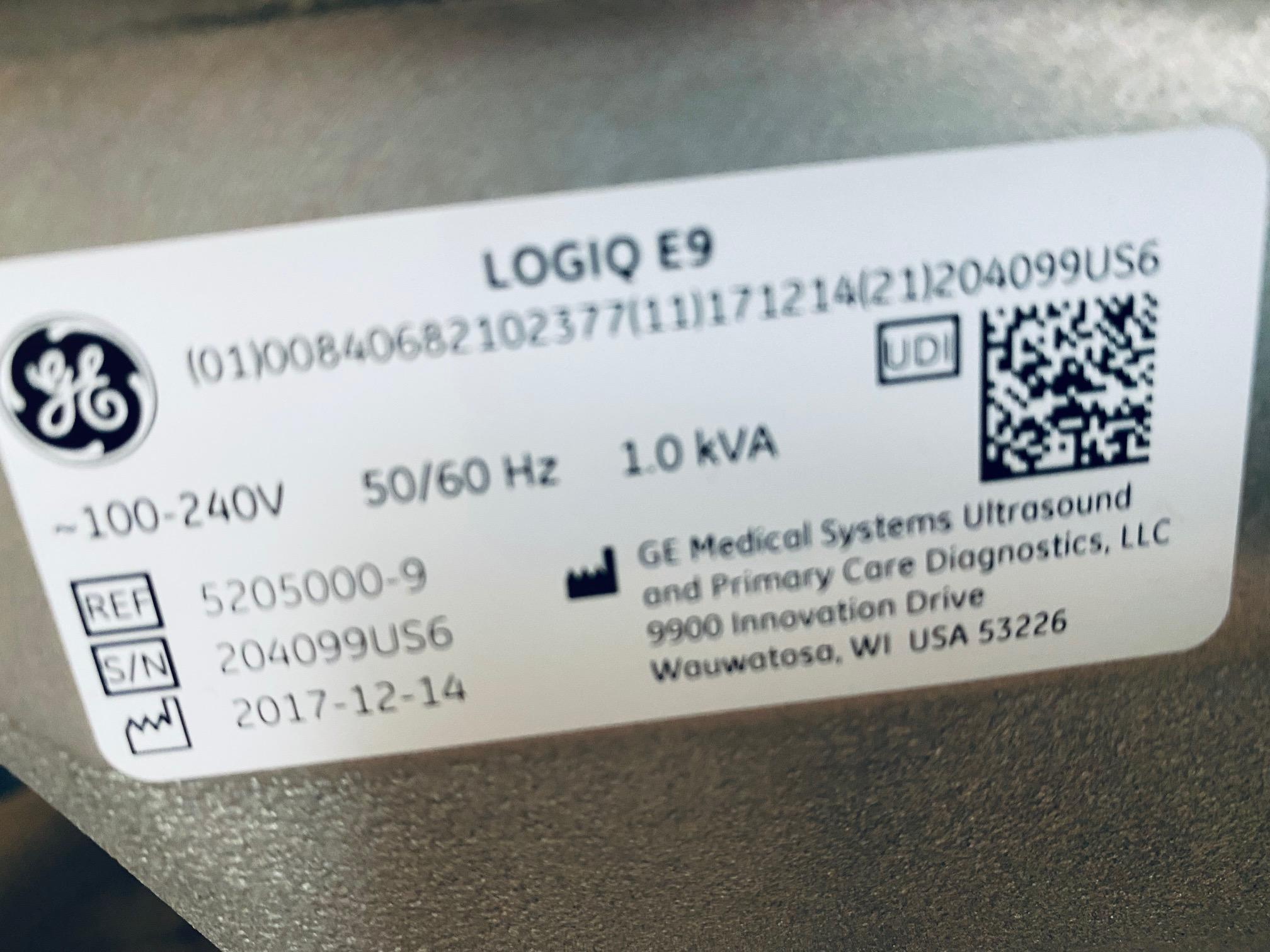 Ultrasuono GE Logiq E9 XDclear in vendita - foto 7
