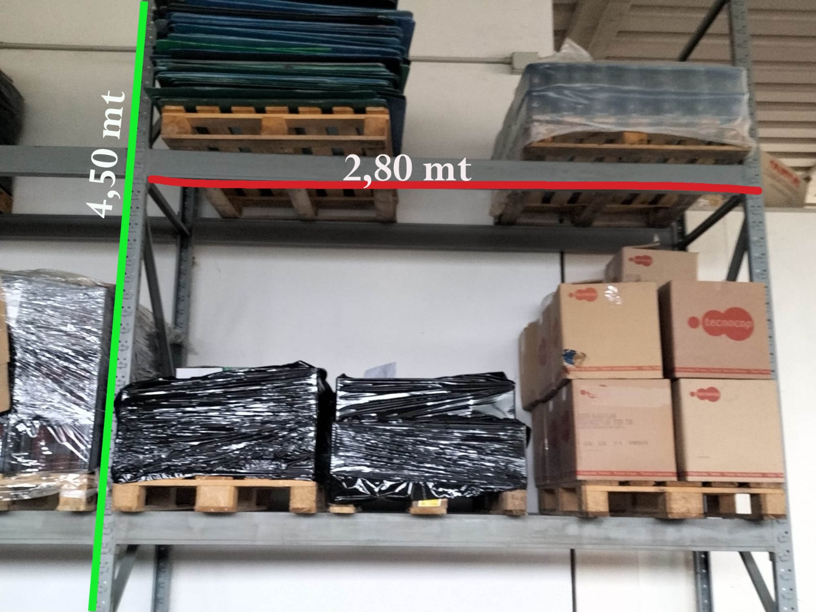 SCAFFALATURA PORTA PALLET in vendita - foto 4