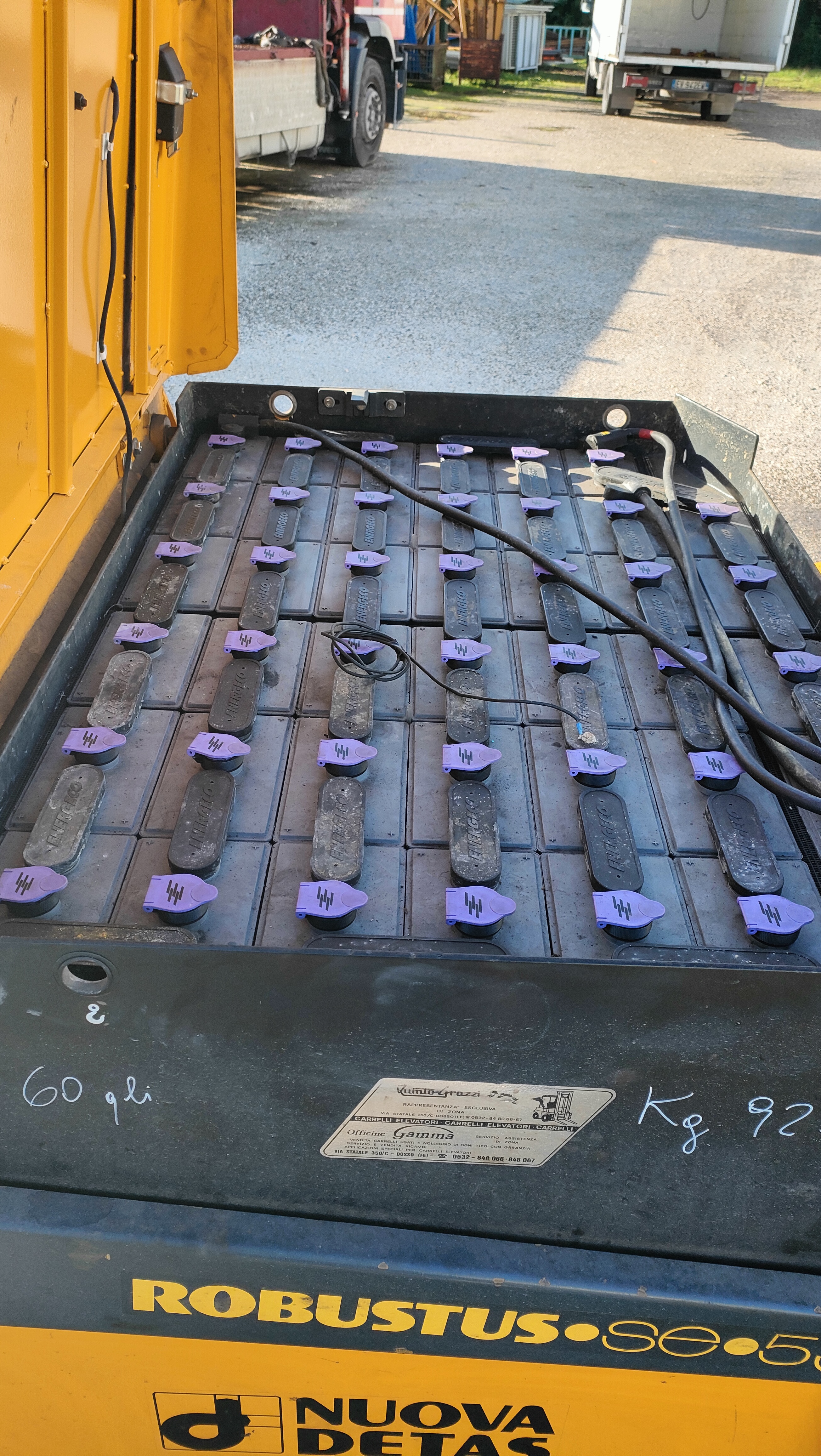 CARRELLO ELEVATORE ELETTRICO ROBUSTUS 50 QUINTALI in vendita - foto 5