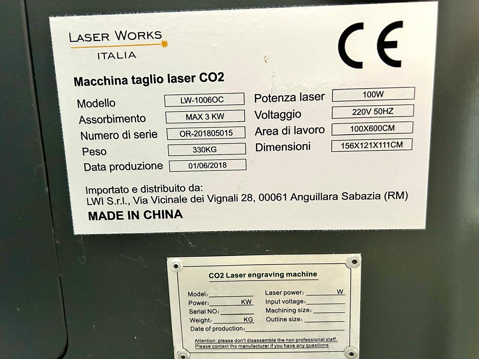Vendo incisore e taglio Laser co2 in vendita - foto 5