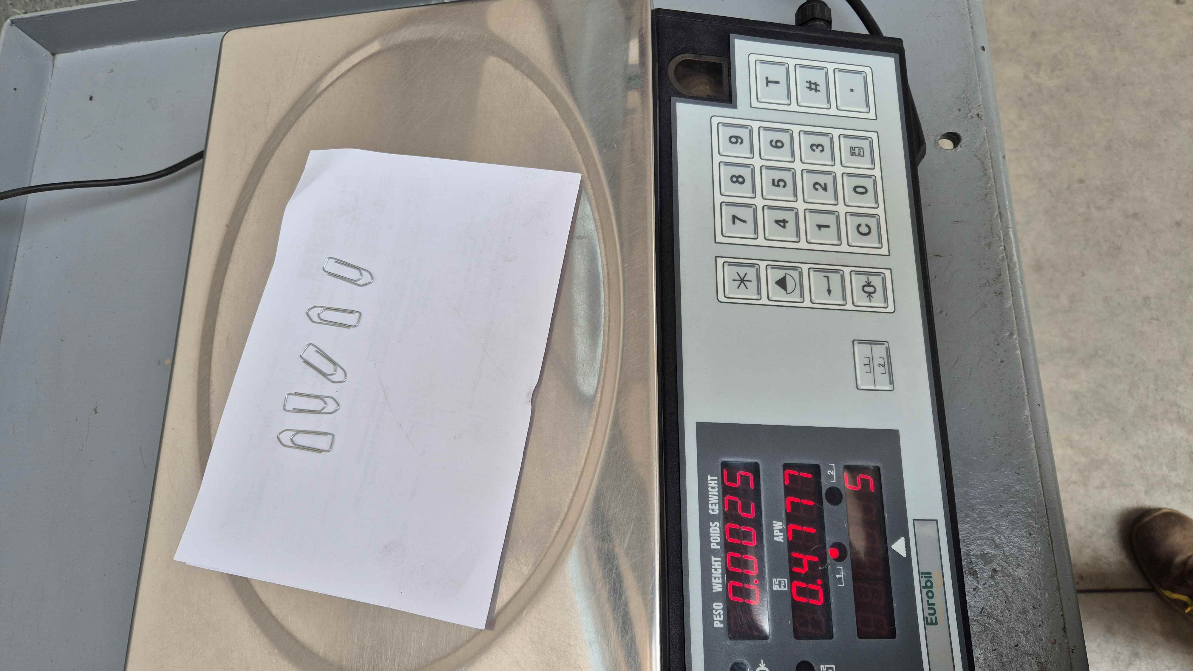 Bilancia contapezzi EUROBIL DS-400 in vendita - foto 4
