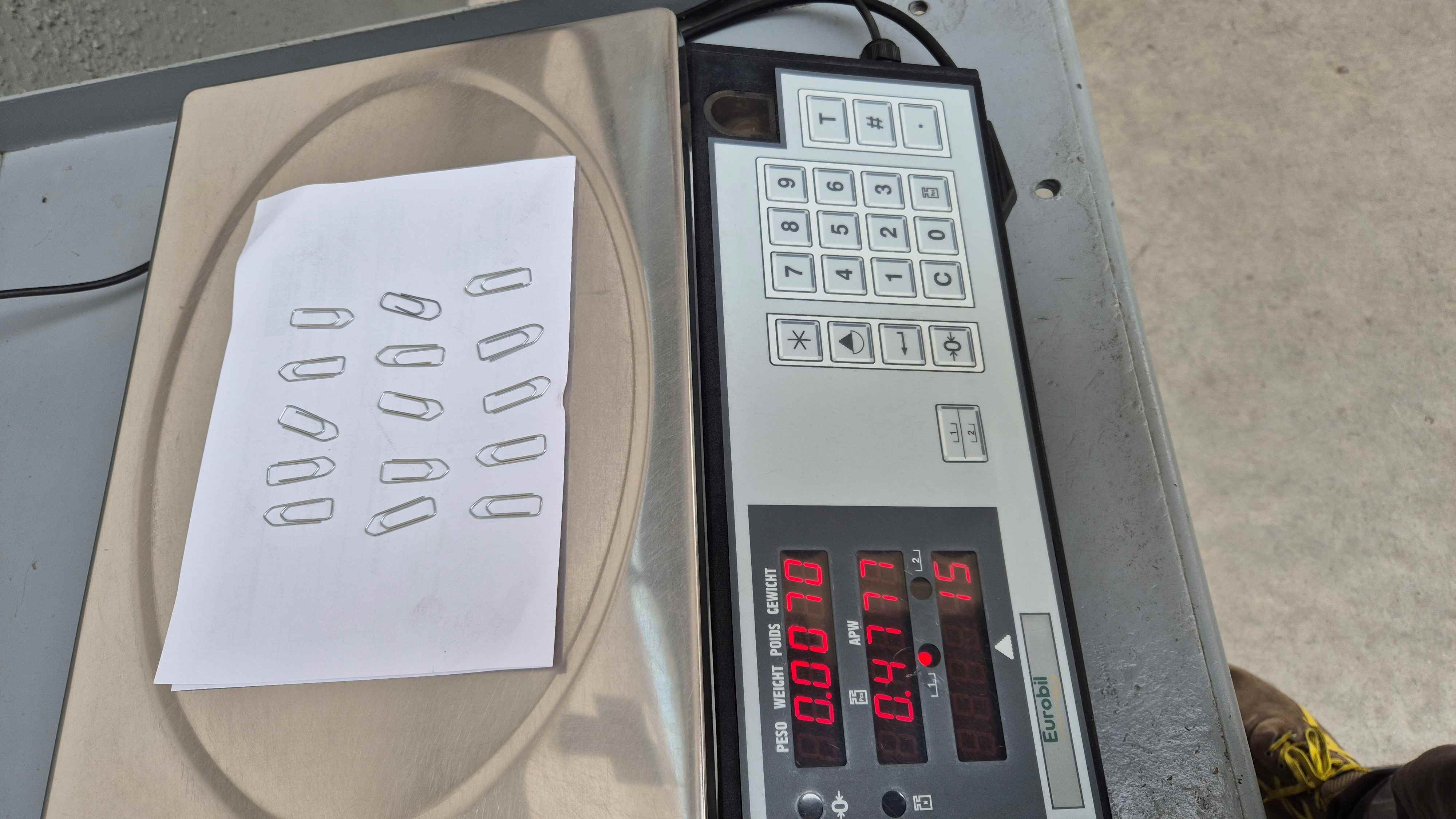 Bilancia contapezzi EUROBIL DS-400 in vendita - foto 2