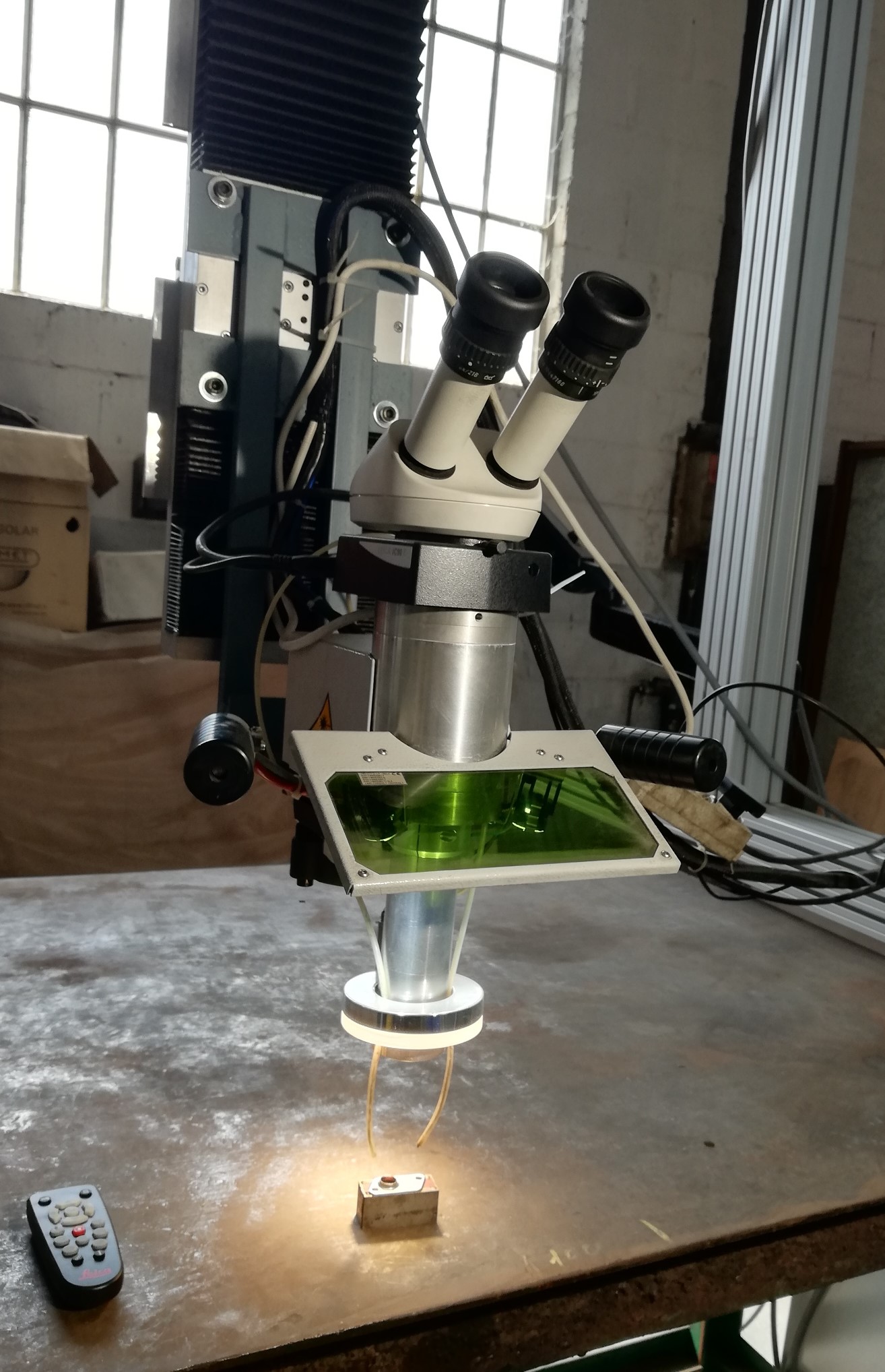Impianto saldatura laser semiautomatico/manuale in vendita - foto 2
