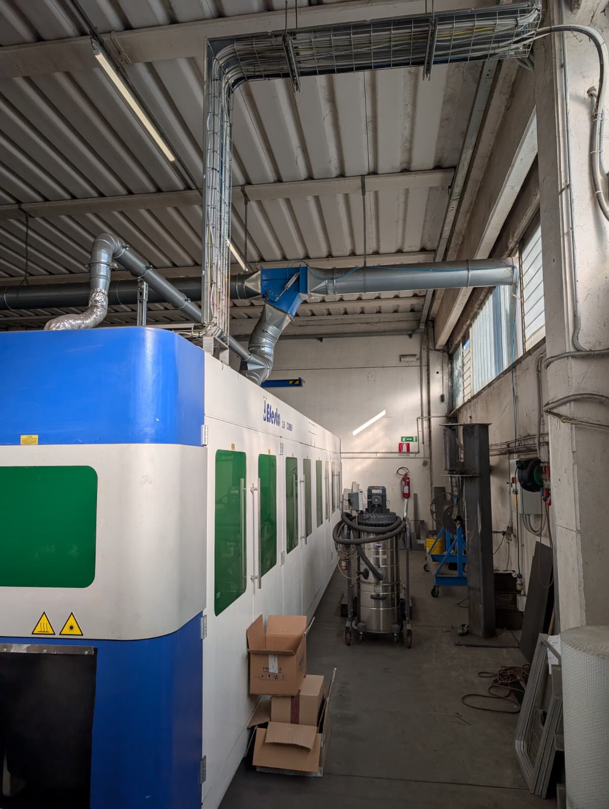 Taglio Laser Fibra 6 kW Combinato  – Gilardi Efesto 3.6 in vendita - foto 6