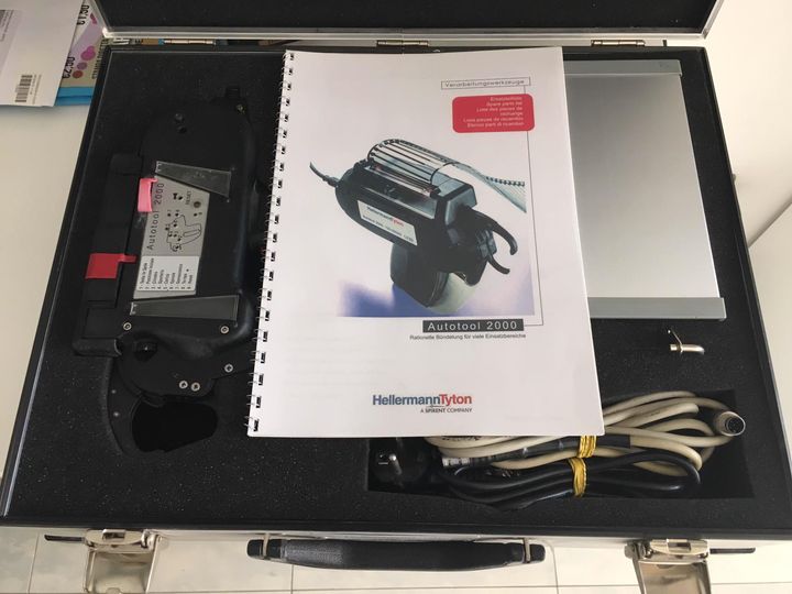 fascettatrice automatica hellermanntyton  in vendita - foto 2