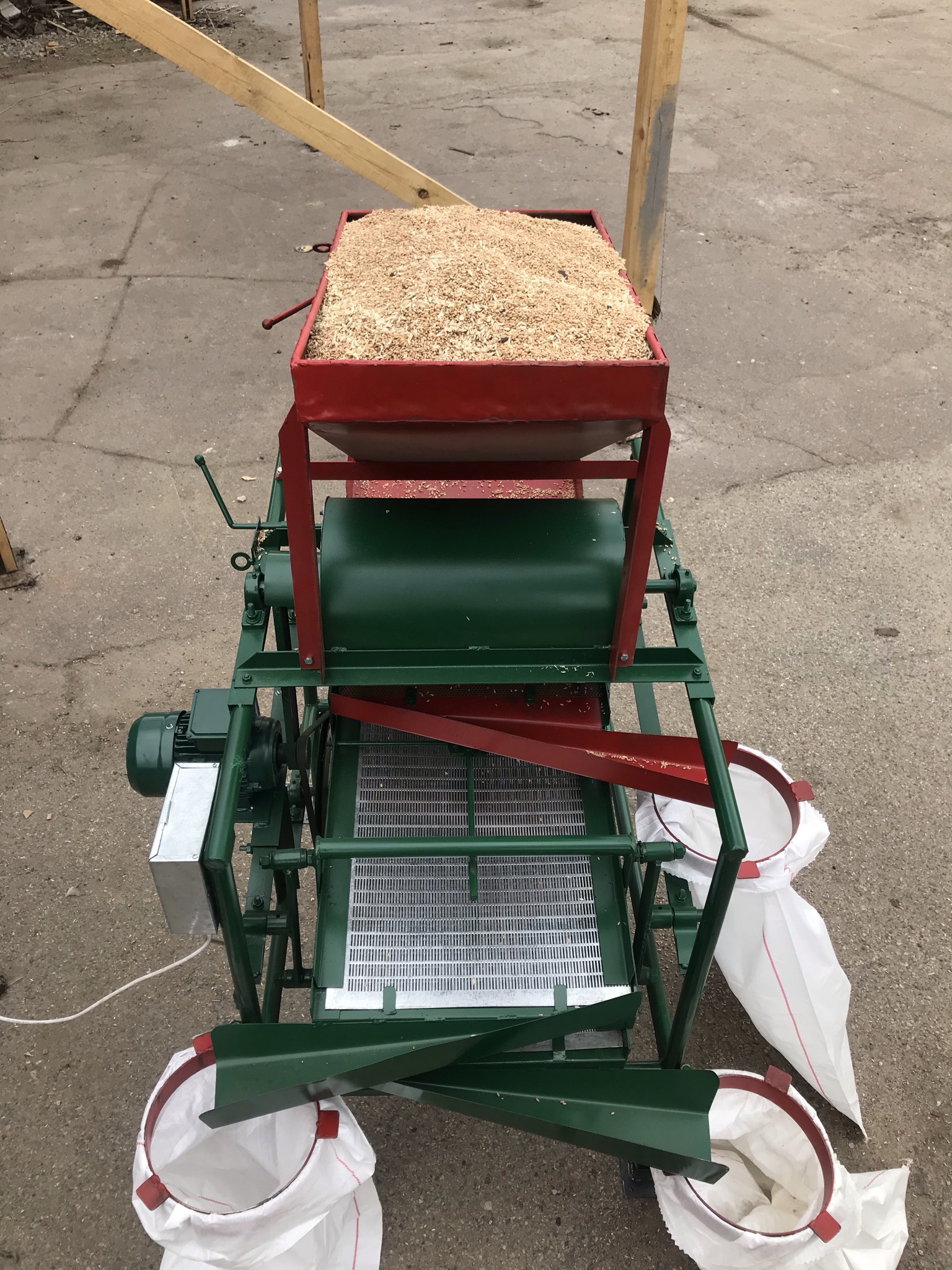 Pulitore Calibratore per Sementi e Cereali  600 kg/h in vendita - foto 5