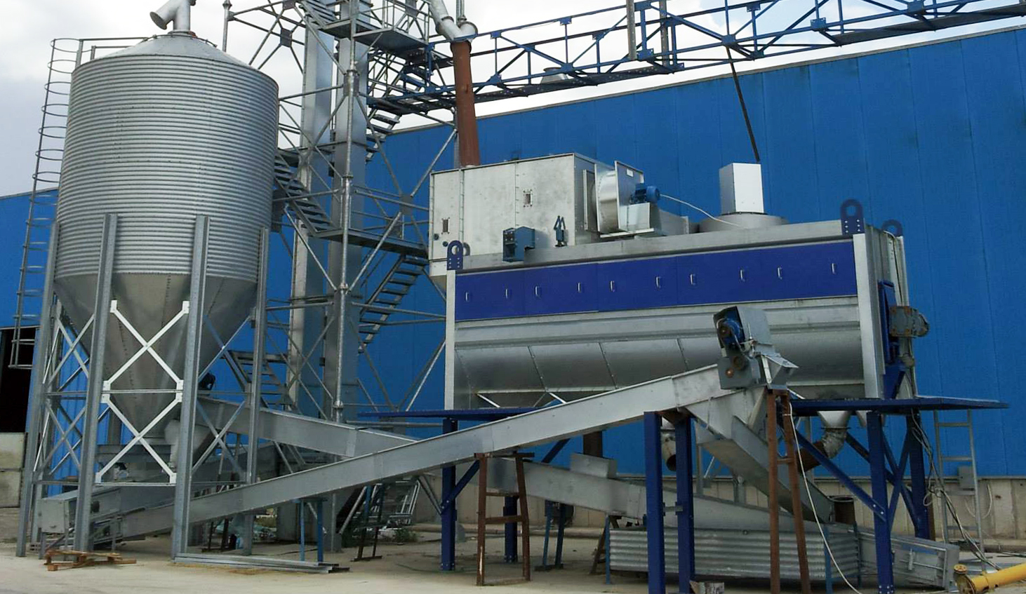 Pulitore rotante per cereali BS 50 t/h in vendita - foto 5