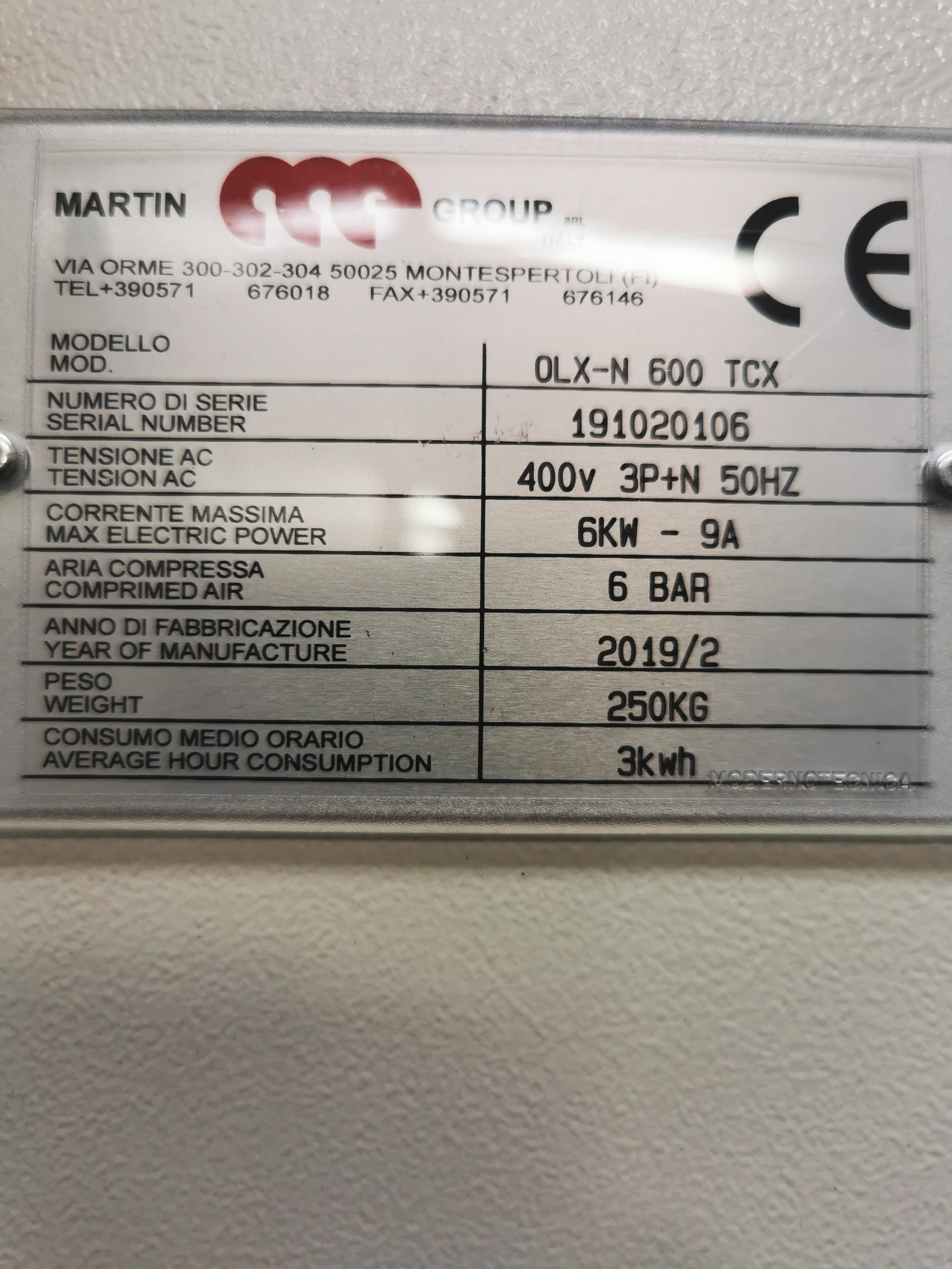 Adesivatrice Martin Group in vendita - foto 2