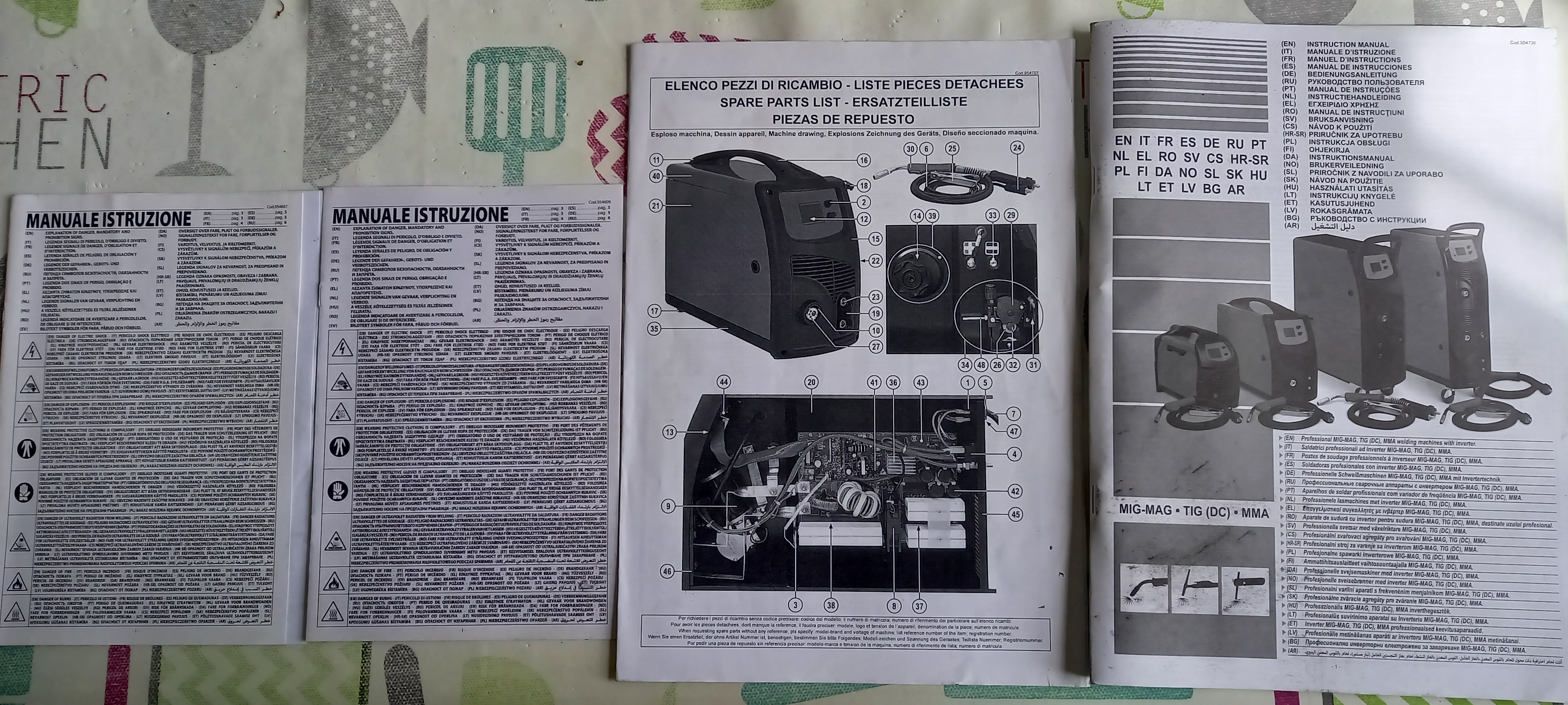 Saldatrice TELWIN technomig 260 dual synergic in vendita - foto 6